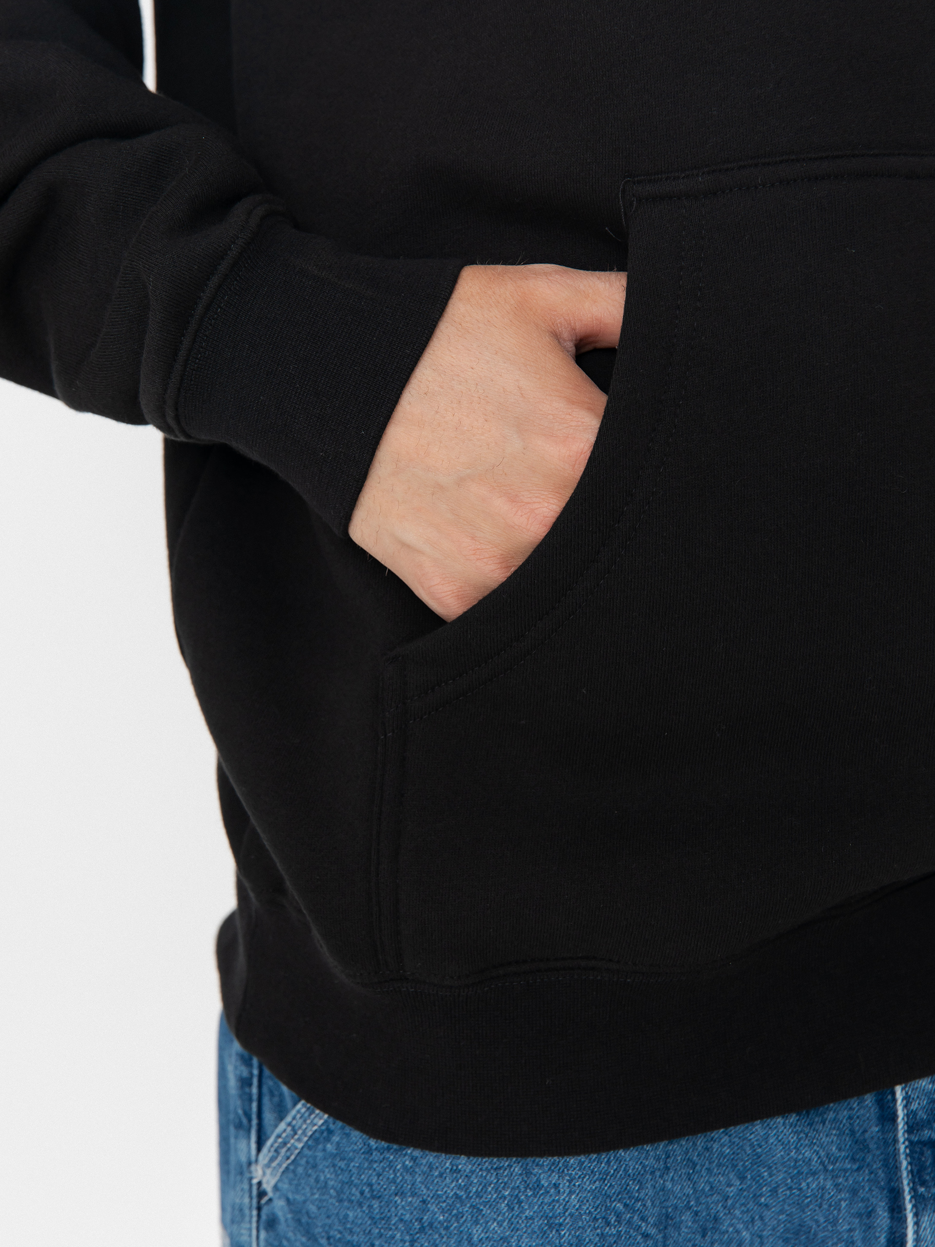 Mikina s kapucňou Antihero Carnales Reposado HD (black w/pale yellow prints)