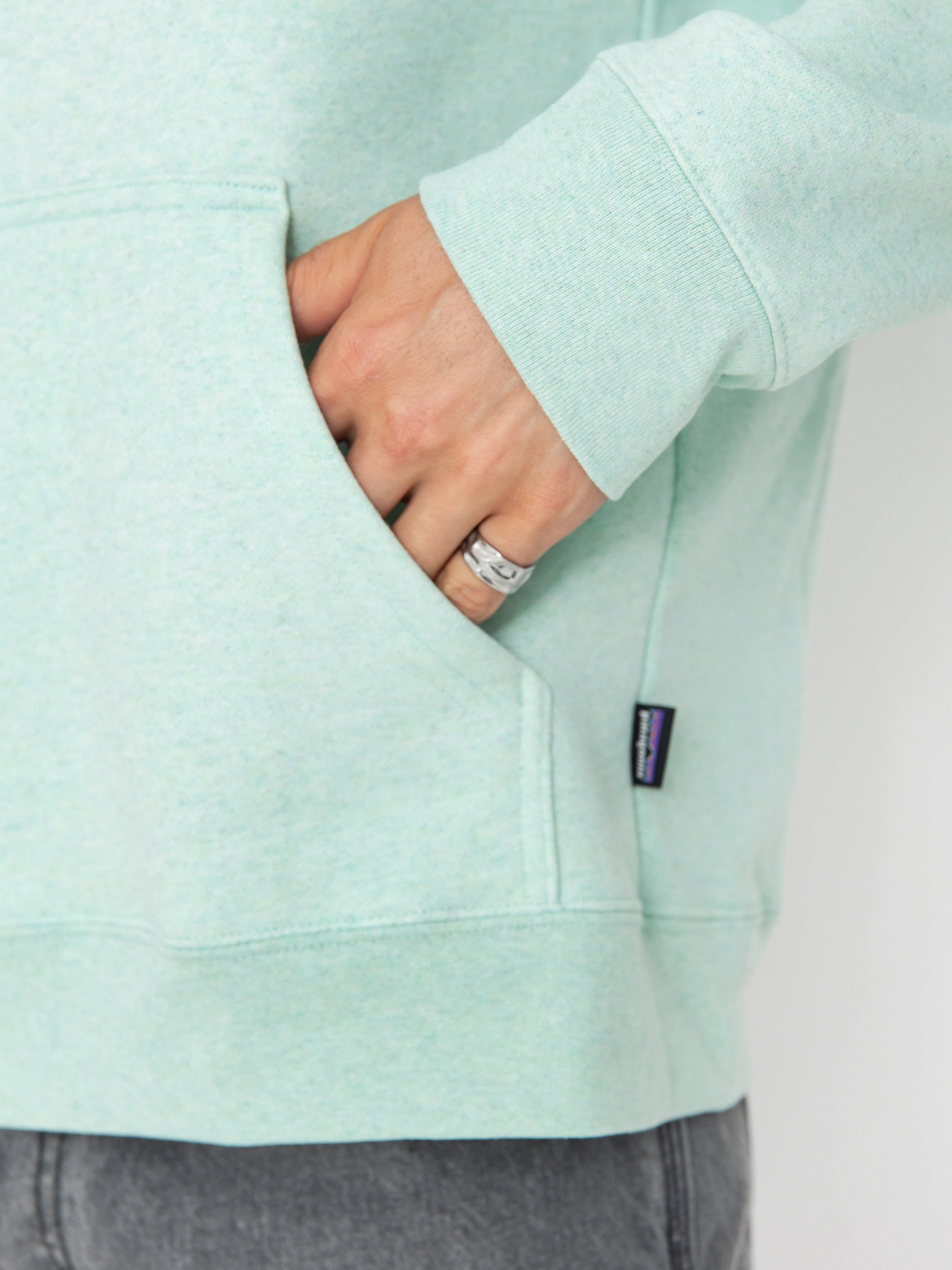 Mikina s kapucňou Patagonia Fitz Roy Icon Uprisal HD (rinsed green)