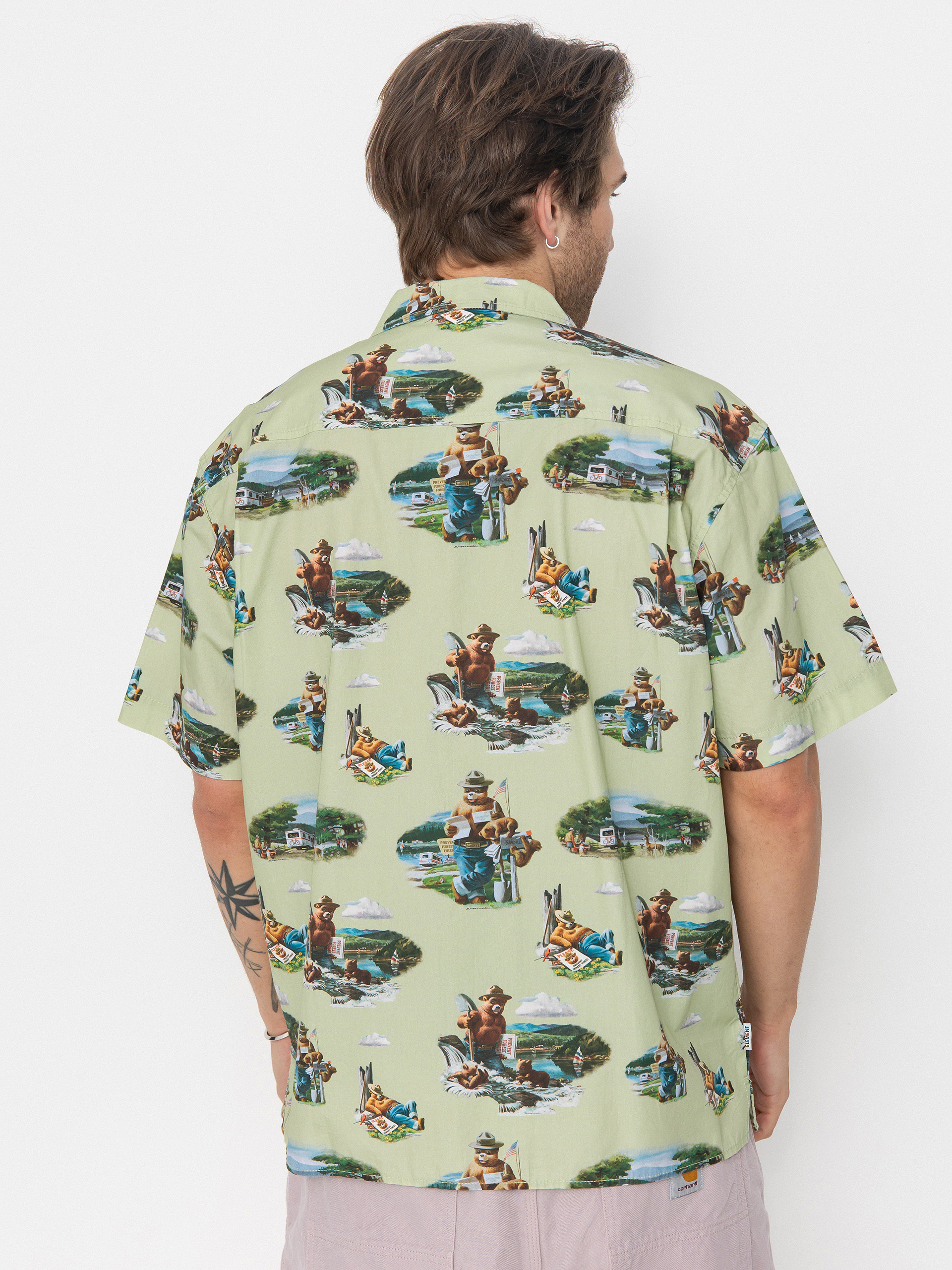 Košeľa Element Sbxe Camp (oyster gray)