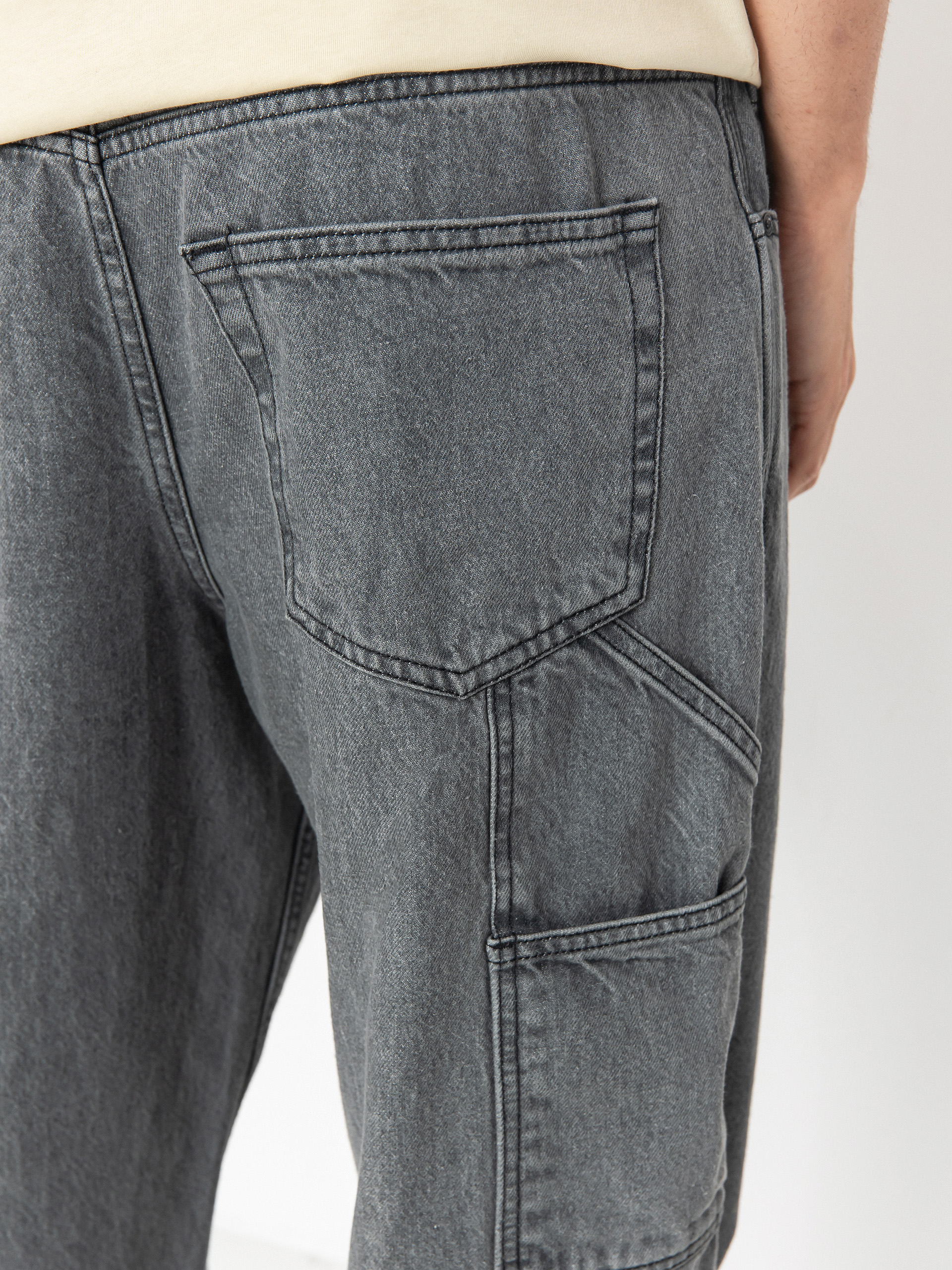 Nohavice DC Worker Baggy Carpenter Rmg (medium grey)