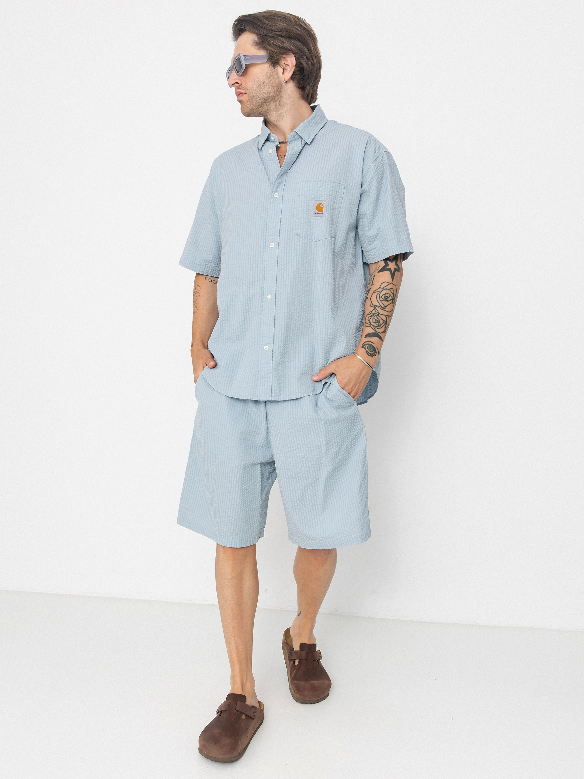 Kou0161eu013ea Carhartt WIP Toland (toland stripe/blue fog)
