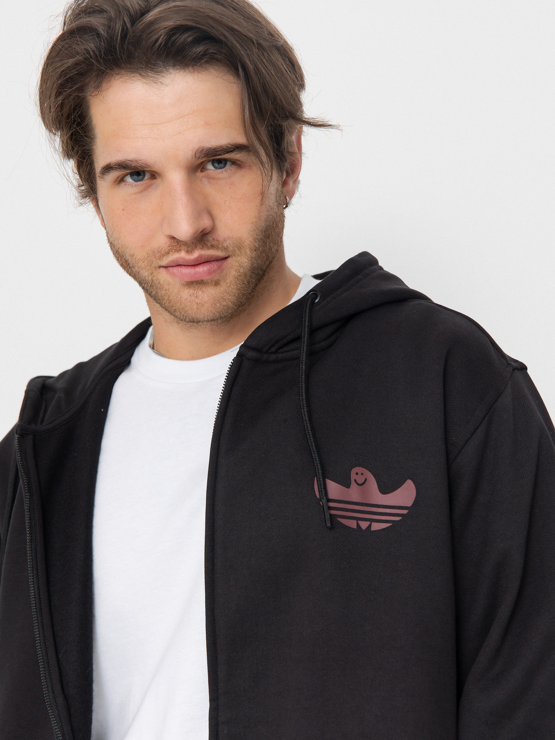 Mikina s kapucňou adidas Shmoo G HD (black/shared)