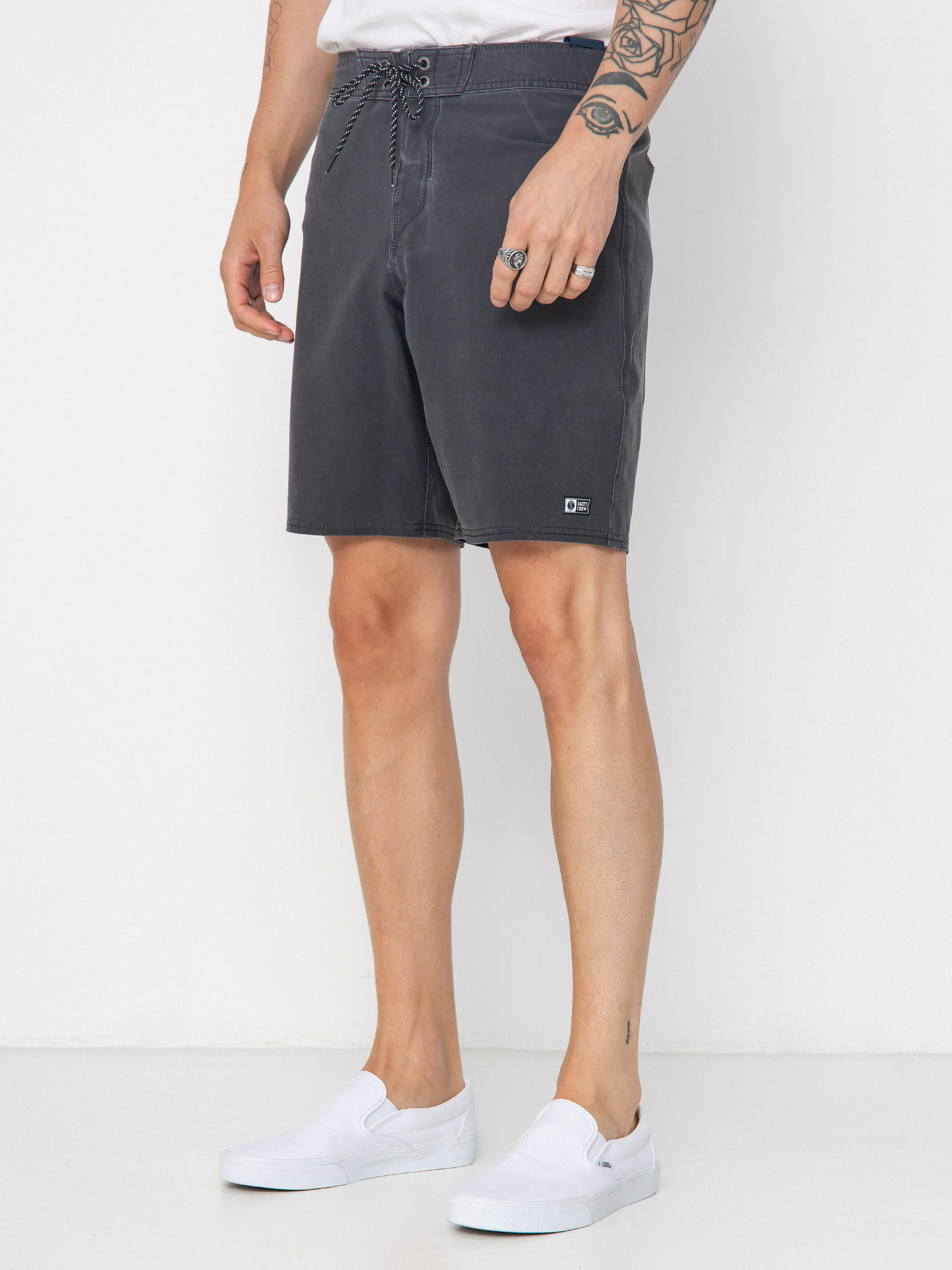 Plážové kraťasy Salty Crew Seadog (black)
