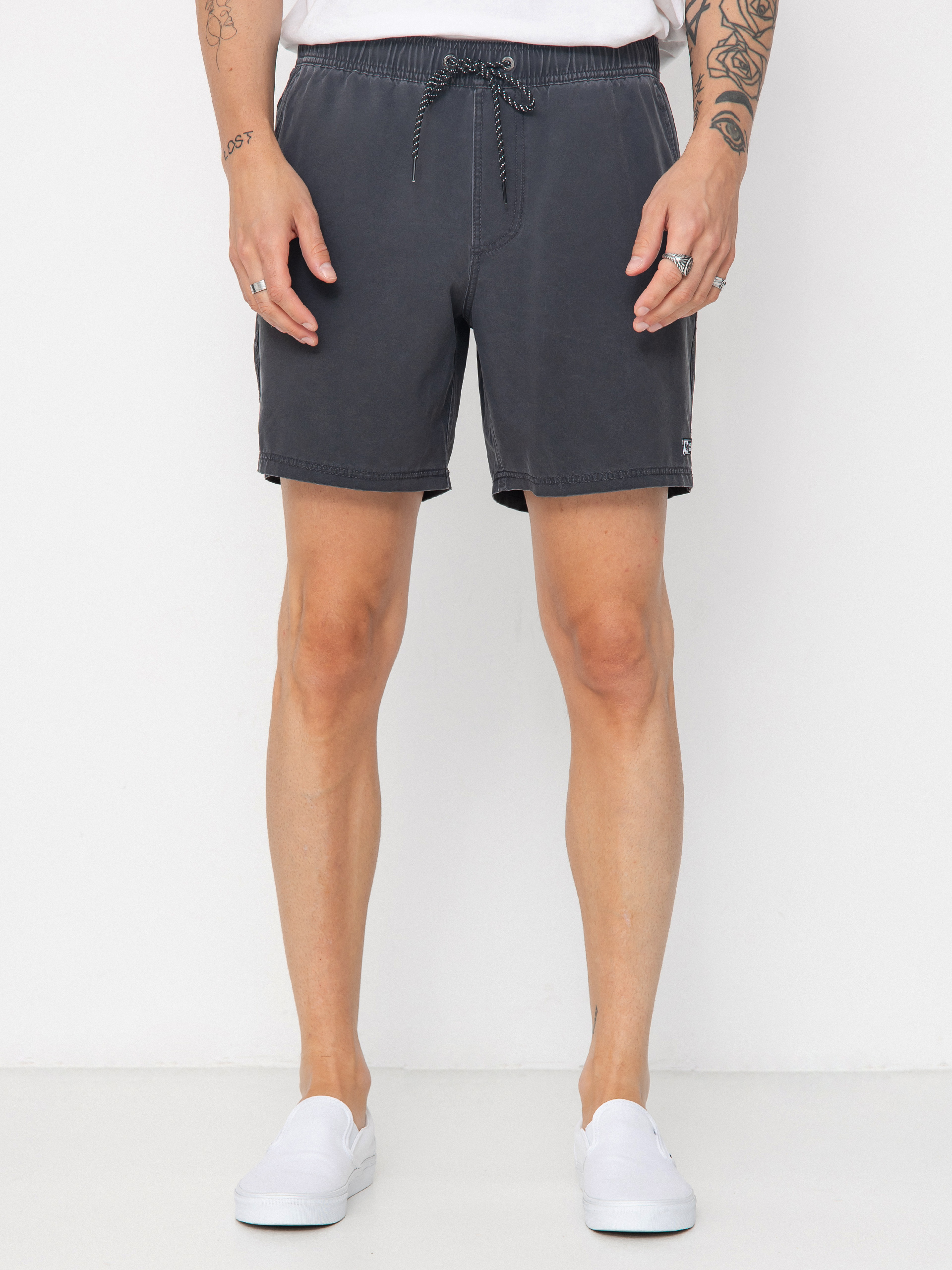 Kraťasy Salty Crew Seadog Volley (black)