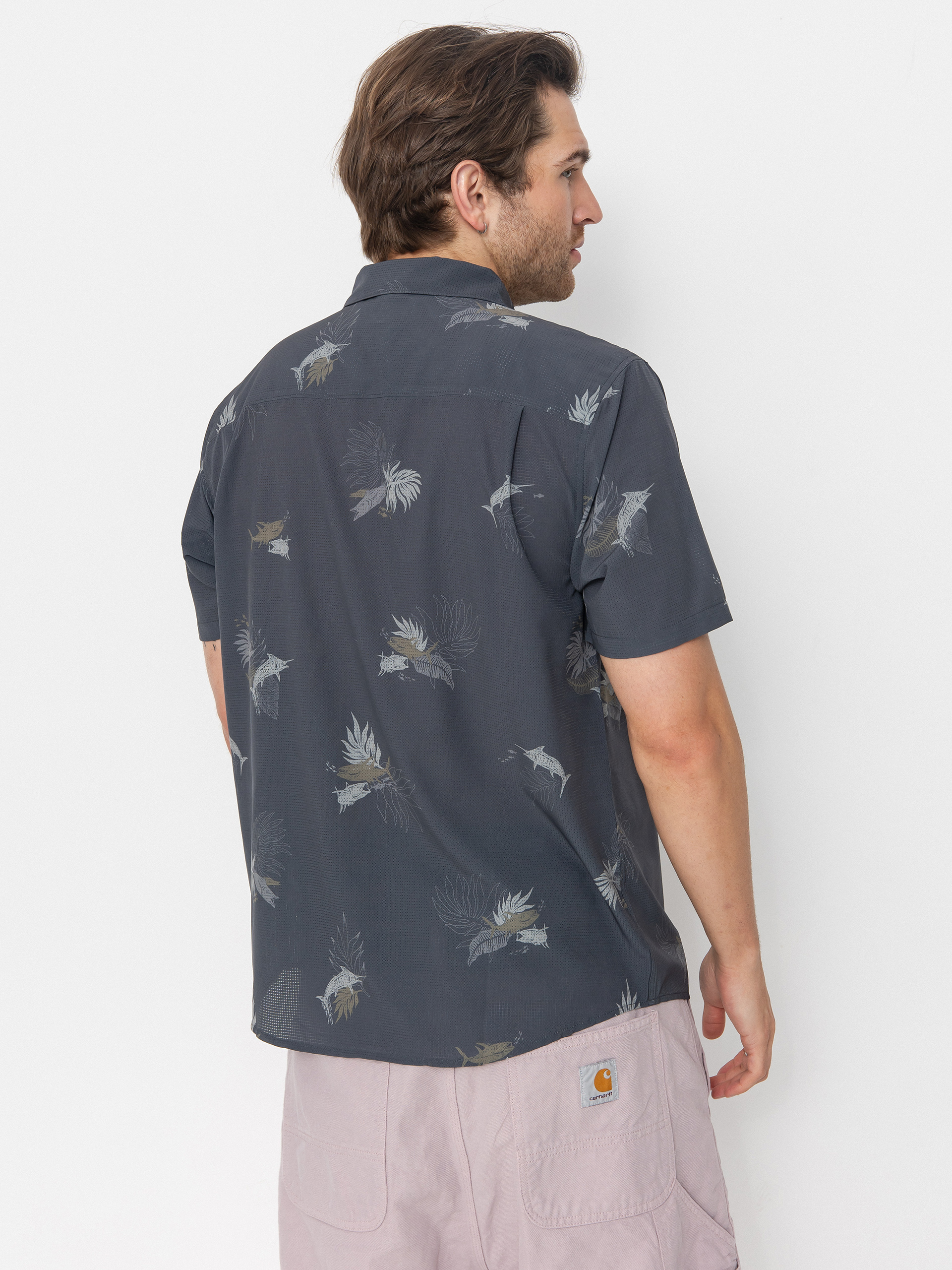 Košeľa Salty Crew Breezer Perf Tech (charcoal)