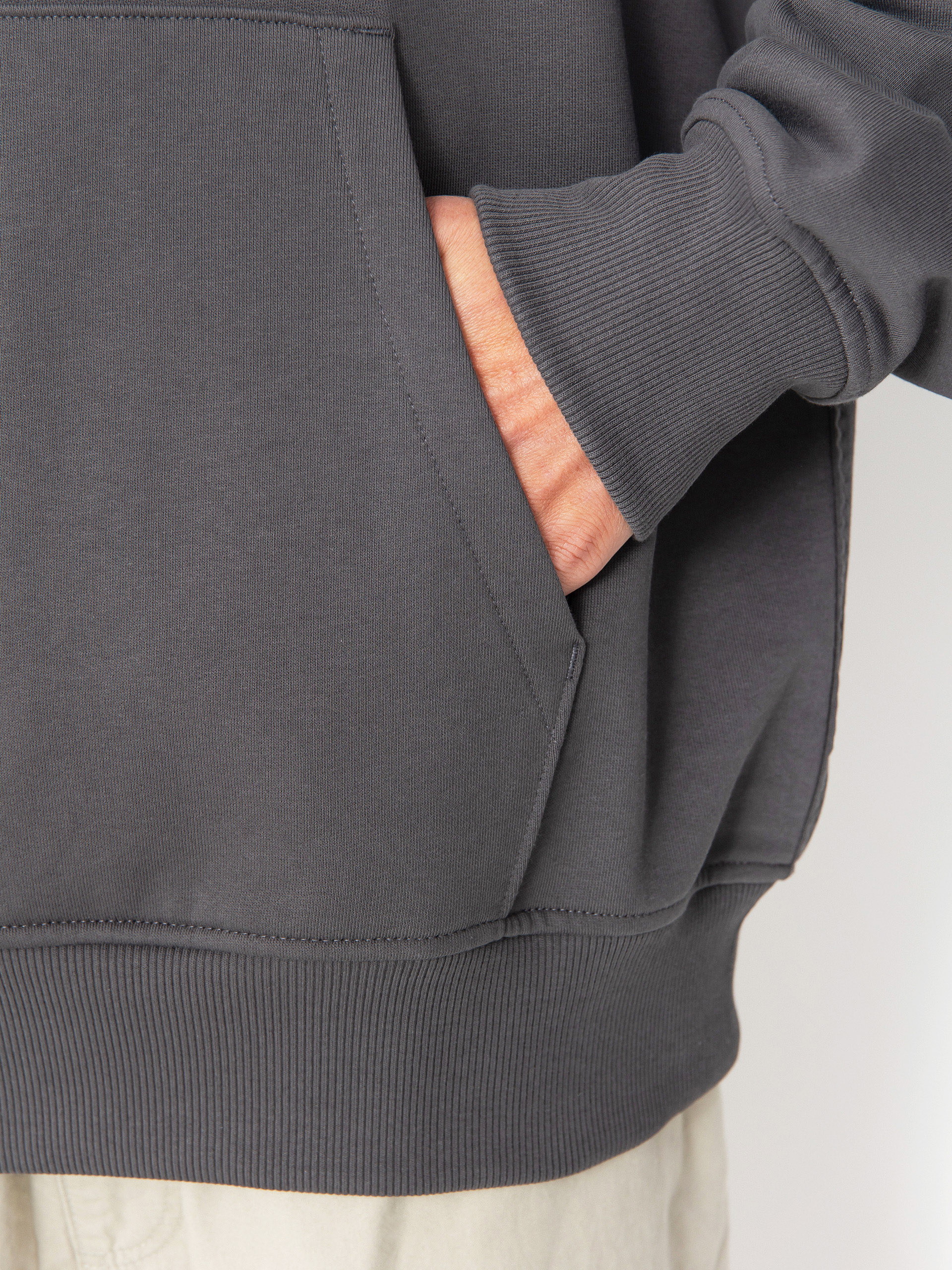 Mikina s kapucňou The North Face Connect Relaxed Graphic HD (anthracite grey)