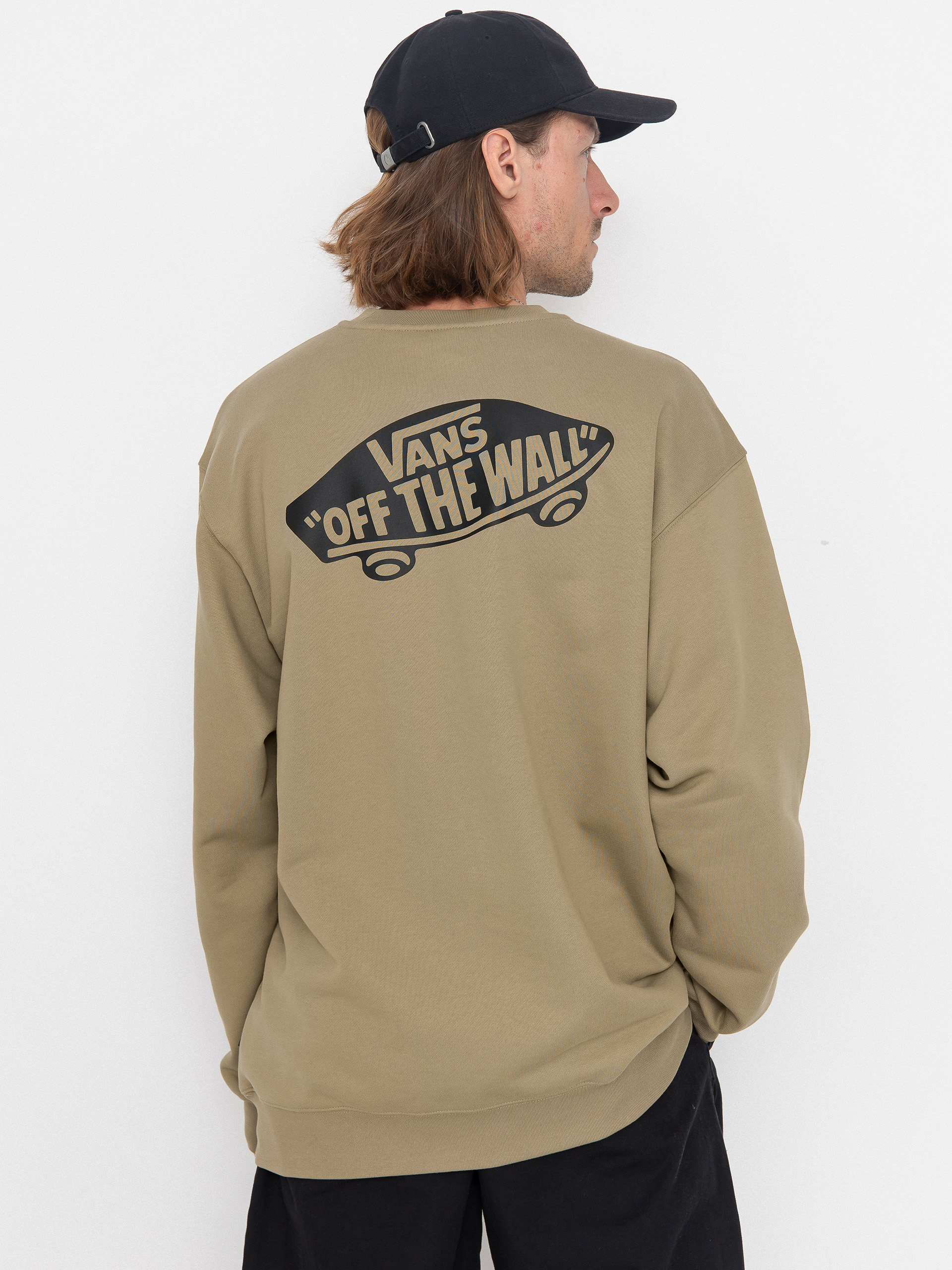 Mikina Vans Style 76 II Loose Ft Crew (bay leaf)