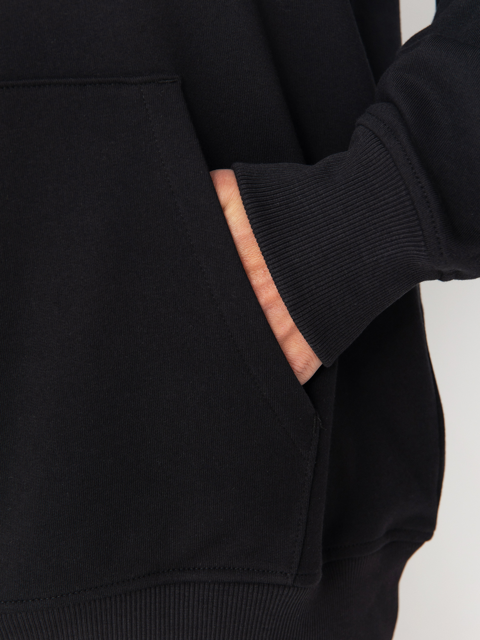 Mikina s kapucňou The North Face Explore Gear Relaxed HD (tnf black)