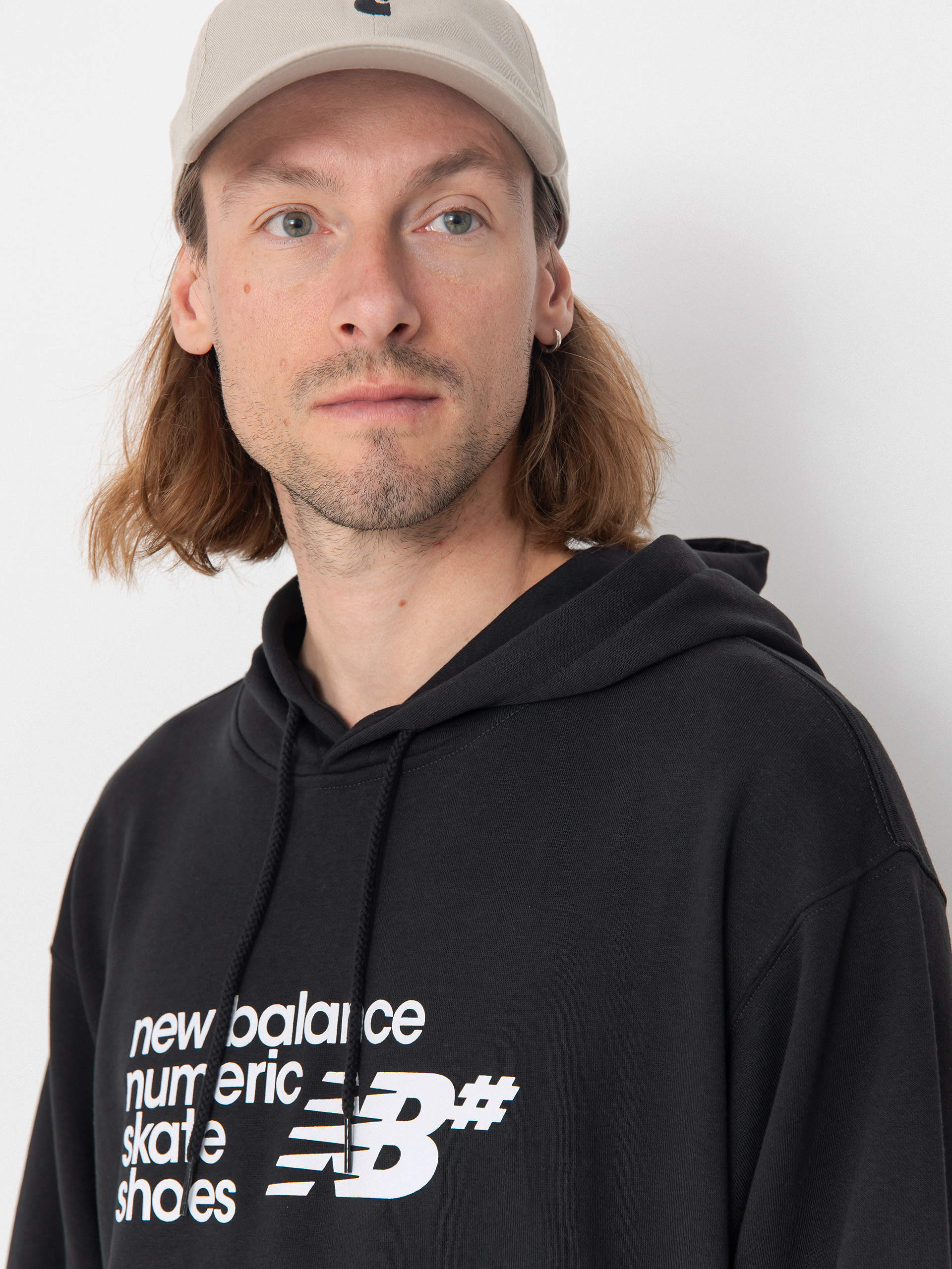 Mikina s kapucňou New Balance Numeric HD (black)