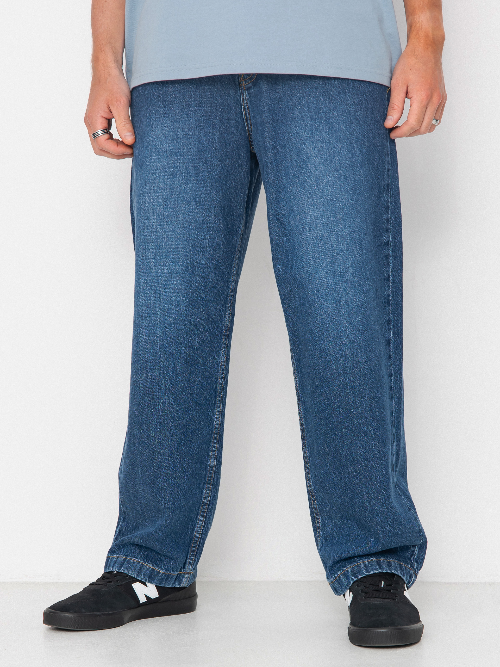 Nohavice DC Worker Baggy Denim Rsi (stone indigo)