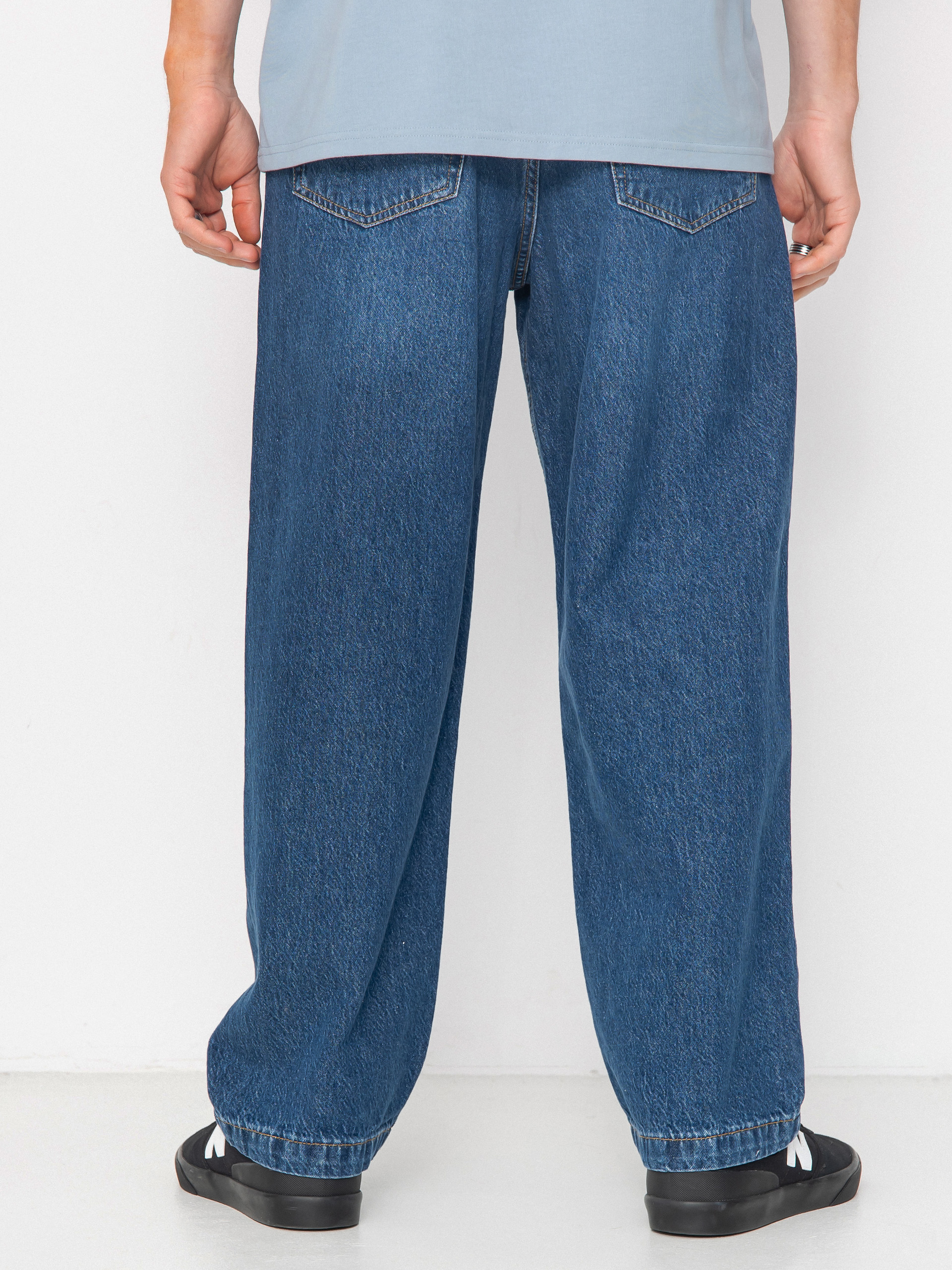 Nohavice DC Worker Baggy Denim Rsi (stone indigo)