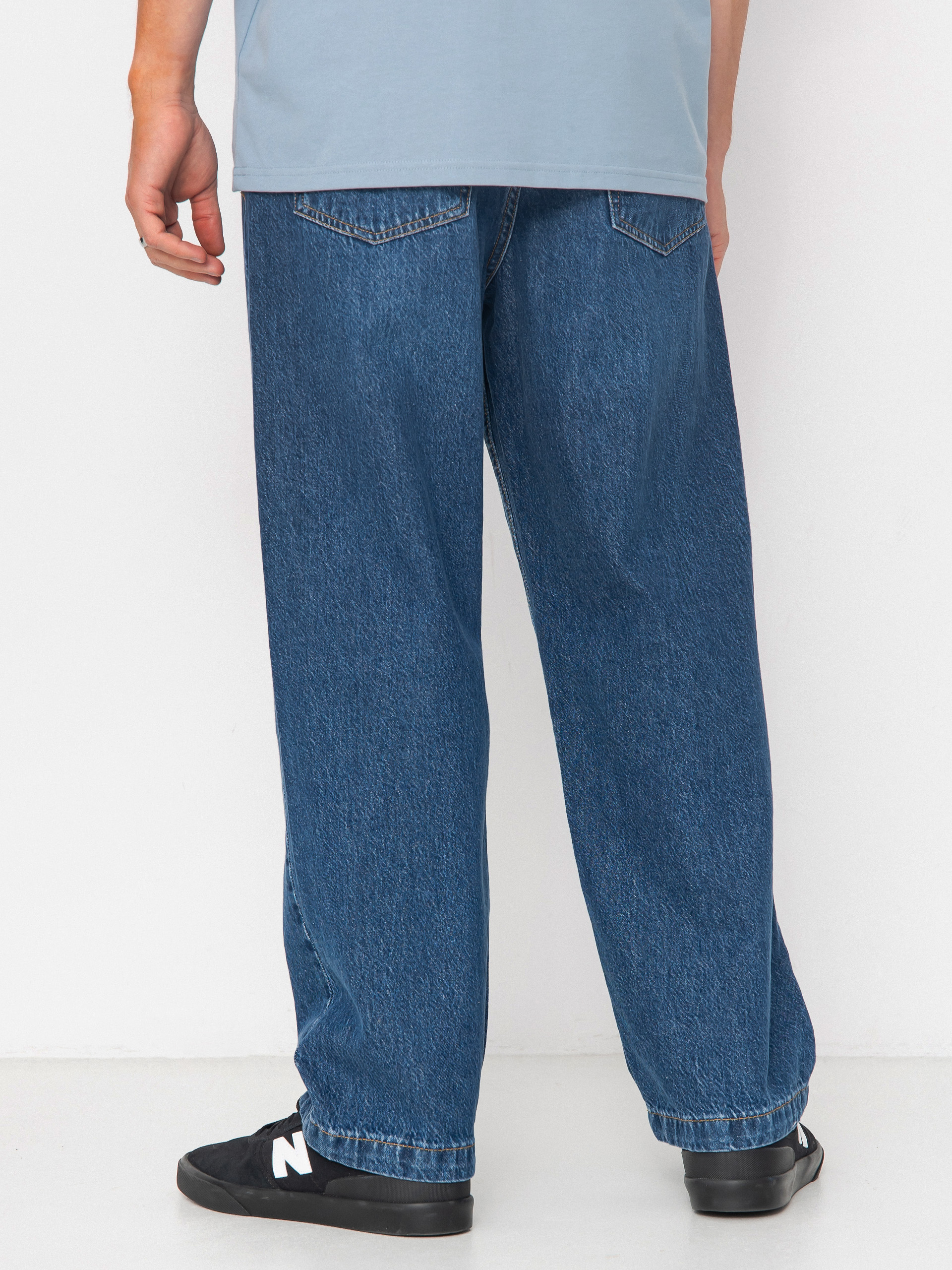 Nohavice DC Worker Baggy Denim Rsi (stone indigo)