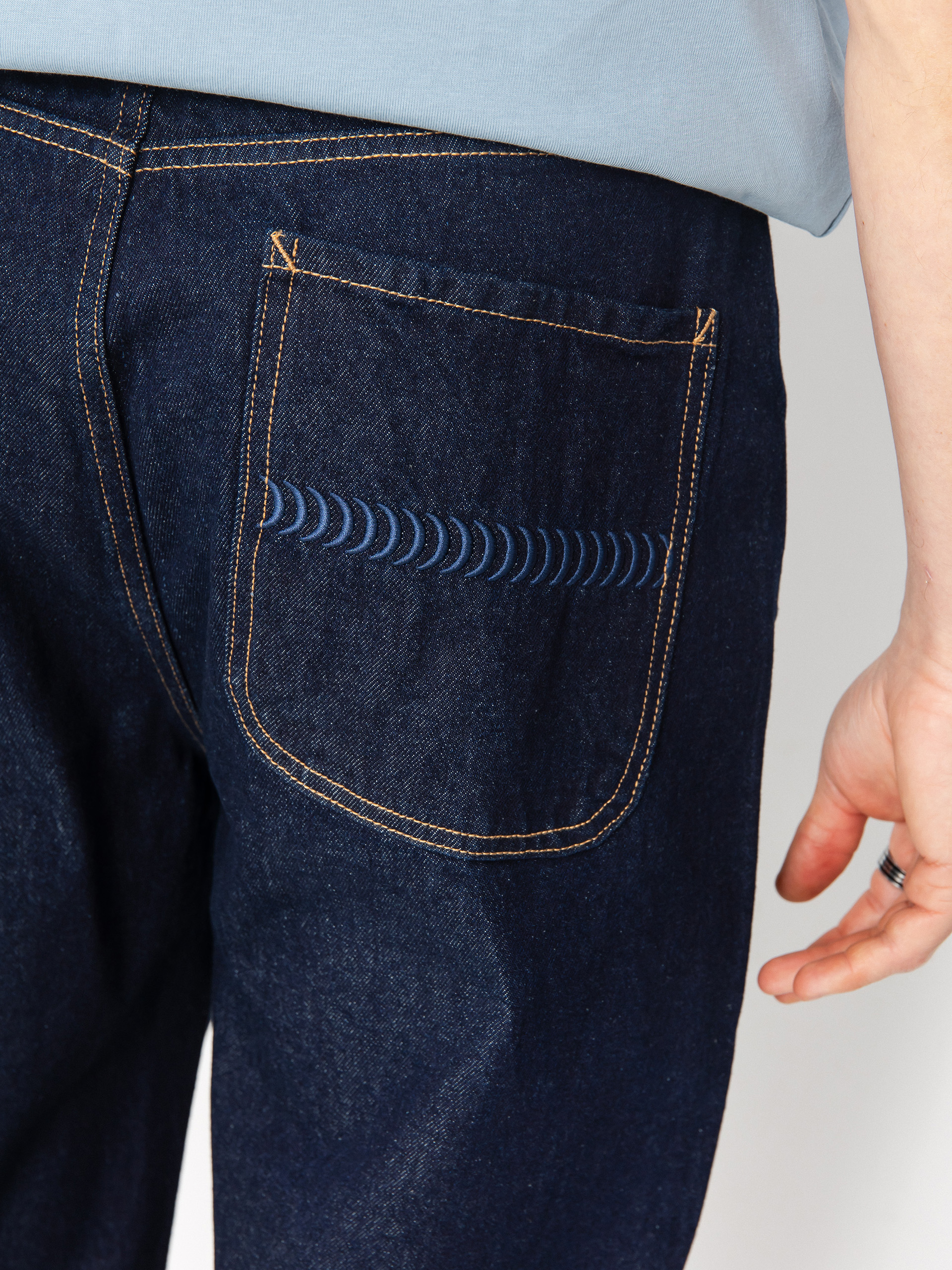 Nohavice Spitfire Bighead Fill Denim (dark wash)