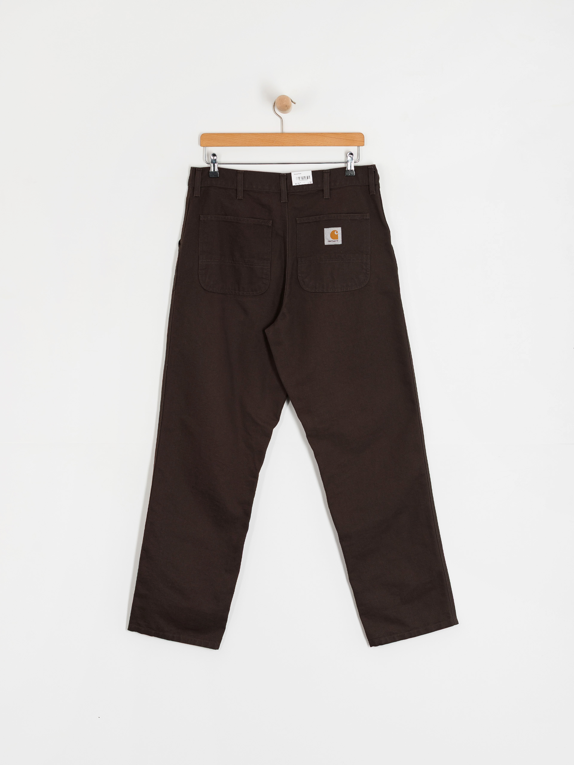 Nohavice Carhartt WIP Simple (tobacco/rinsed)