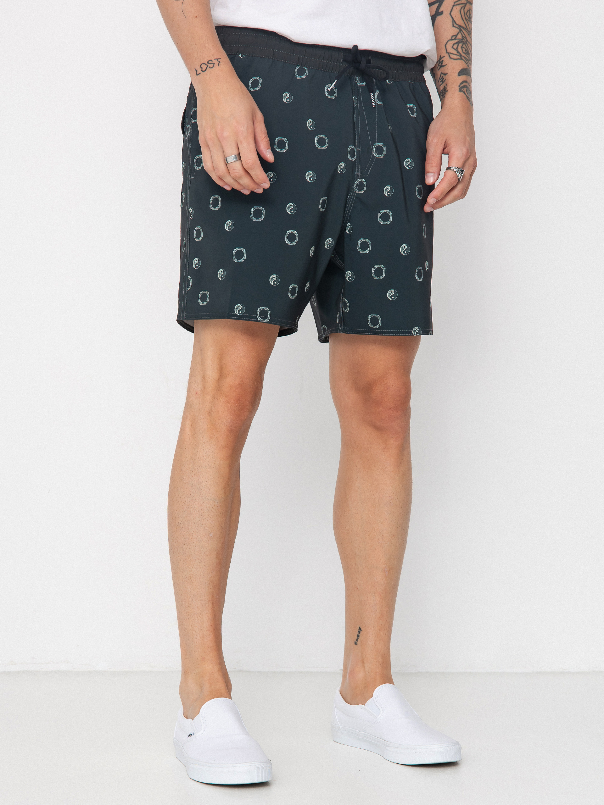 Kraťasy Volcom Lido Print Trunk 16 (stealth)