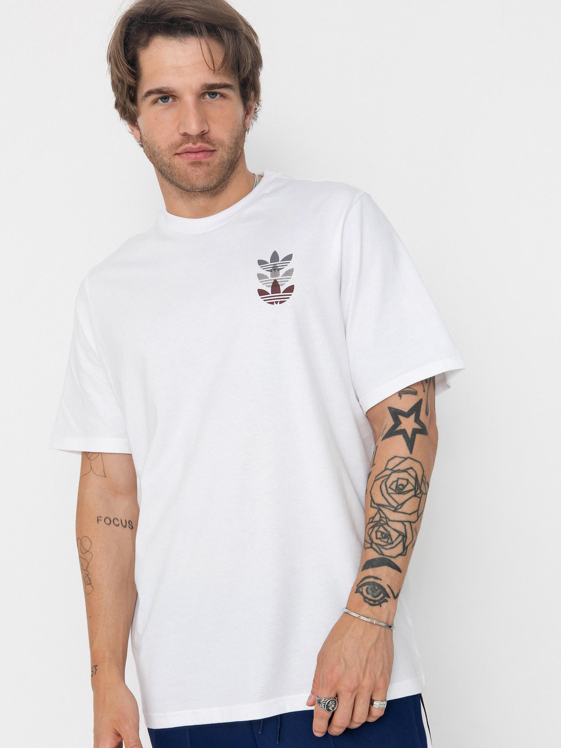 Tričko adidas Skate Tr Tre (white/shared)