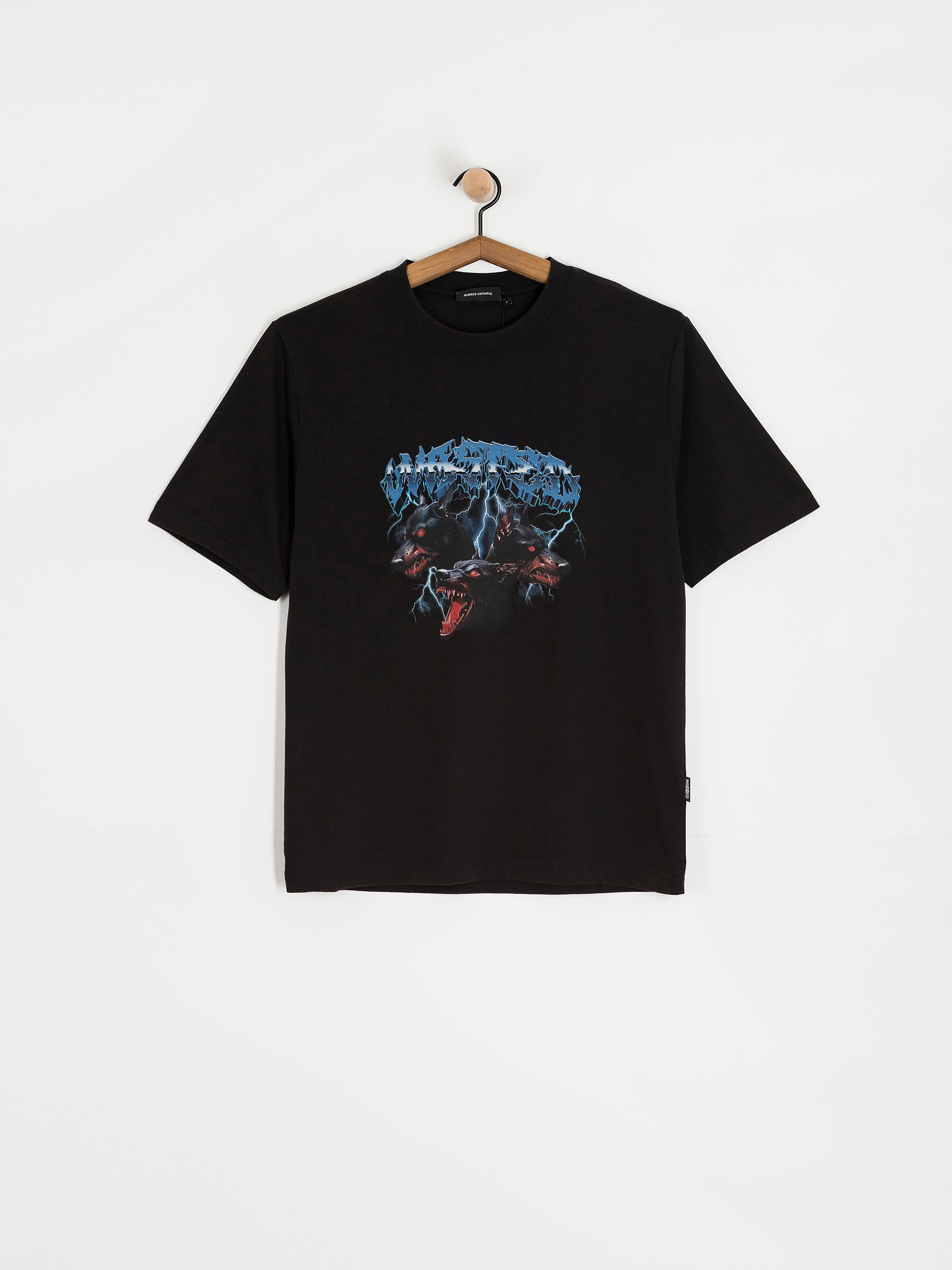 Tričko Wasted Paris Orthos (faded black)