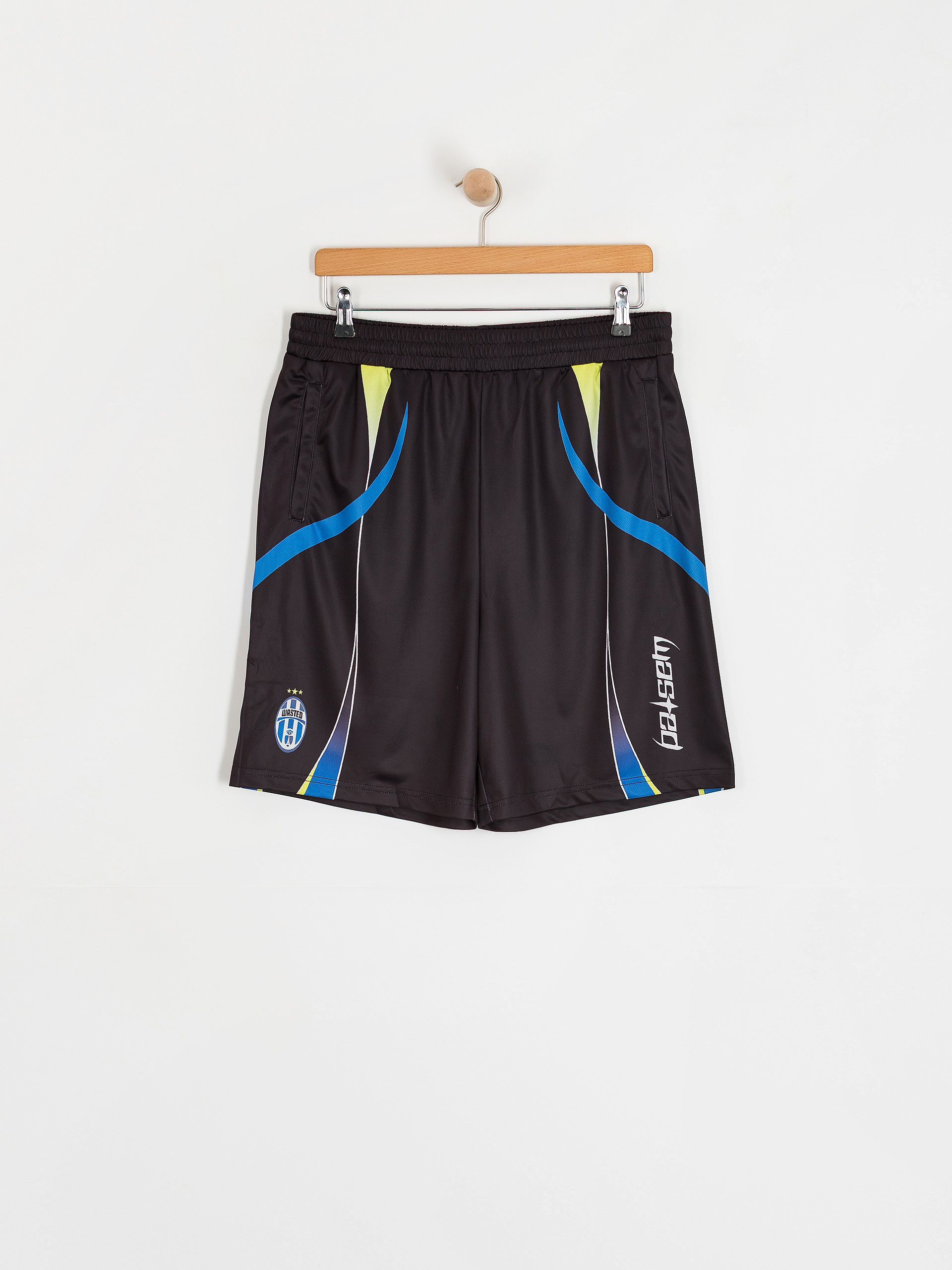 Kraťasy Wasted Paris Ambrosiana Football (black)