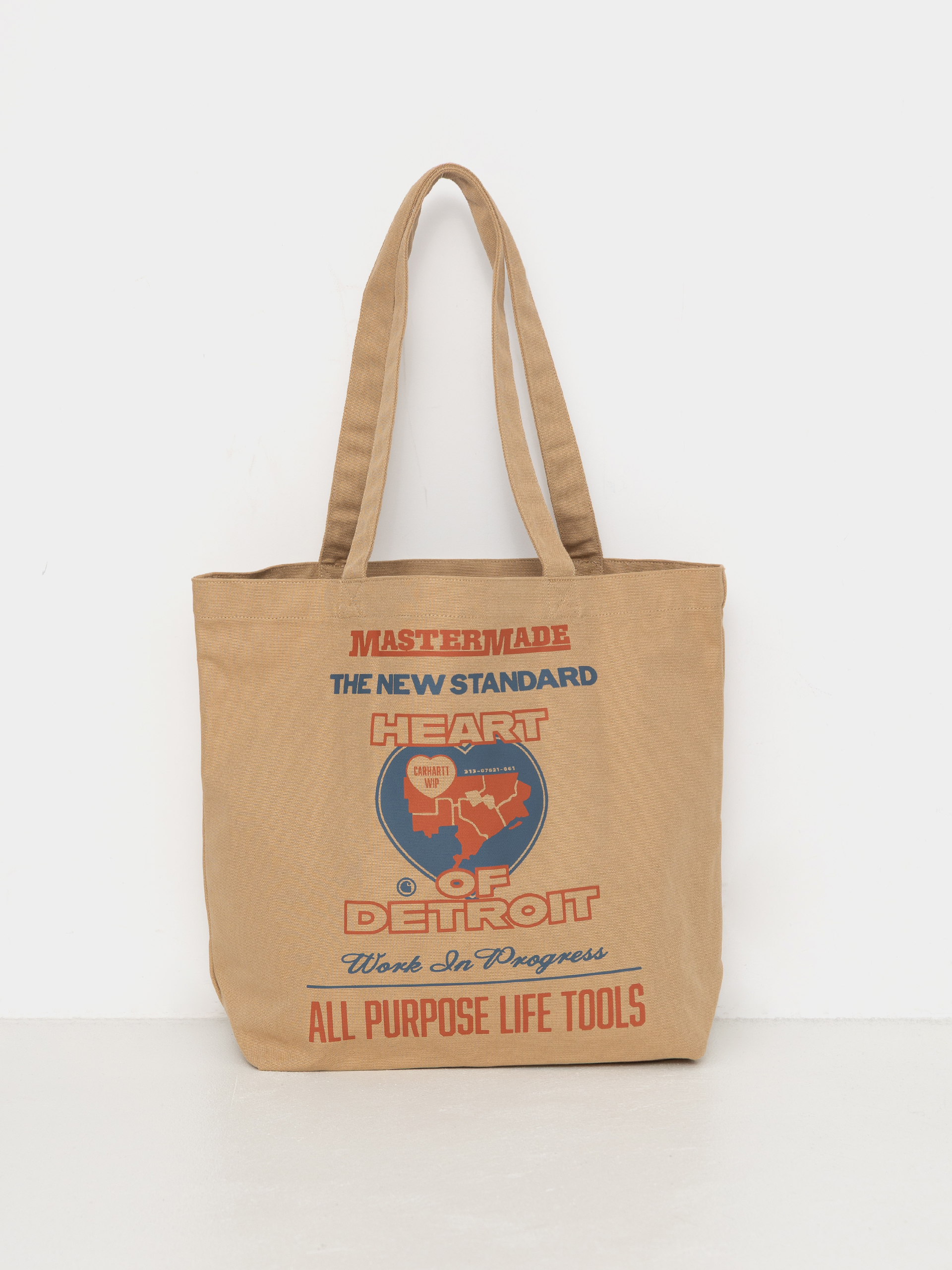 Kabelka Carhartt WIP Canvas Graphic Tote (arcan print/dusty h brown)