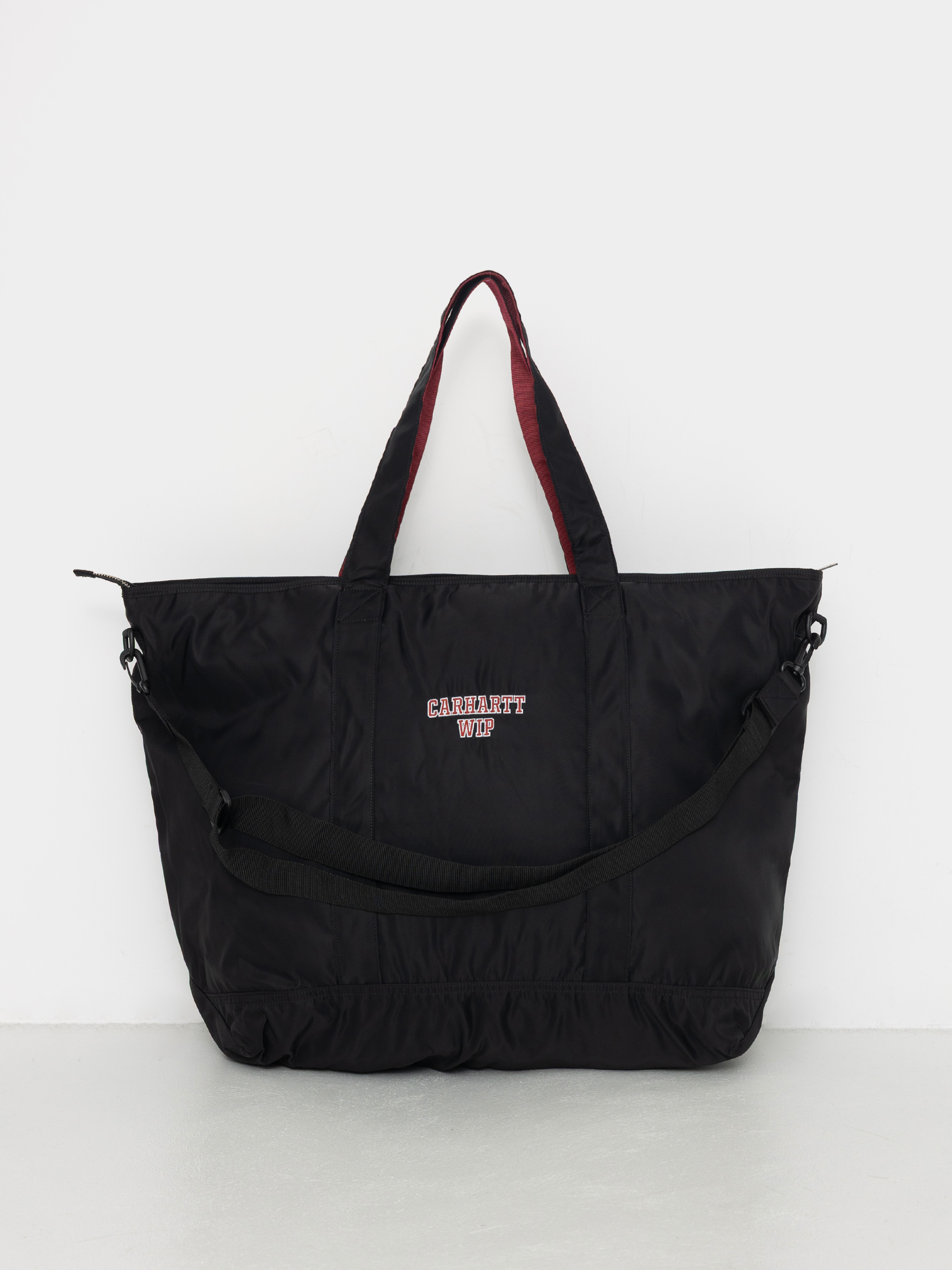 Kabelka Carhartt WIP Alumni Tote (black/scarlet)