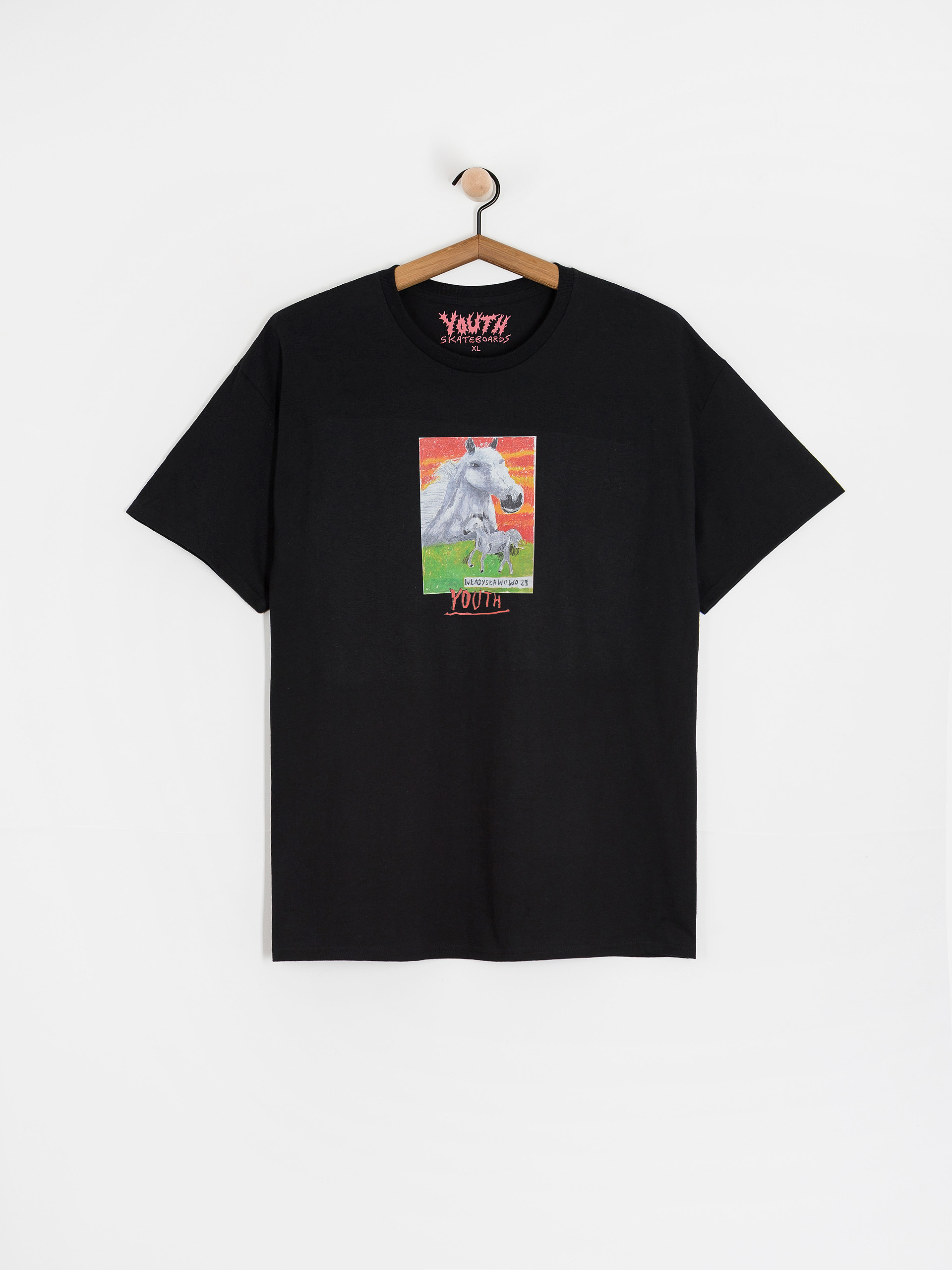 Tričko Youth Skateboards Władysławowo (black)