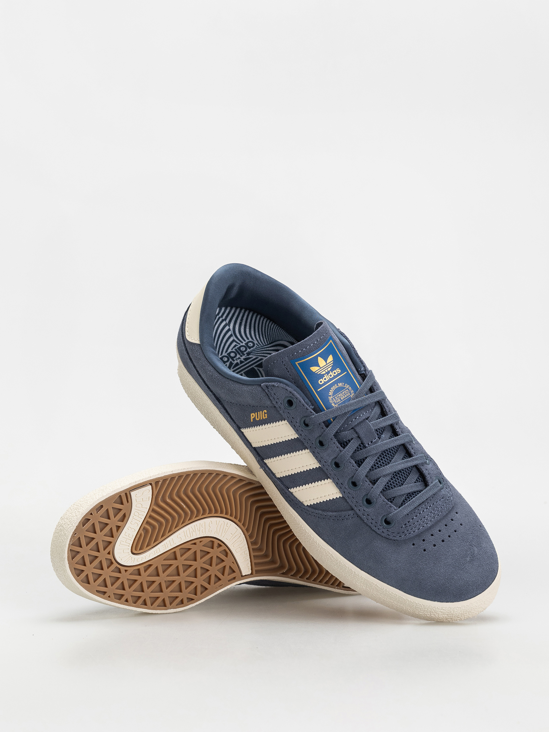 Topánky adidas Puig Indoor (prloin/owhite/blubir)