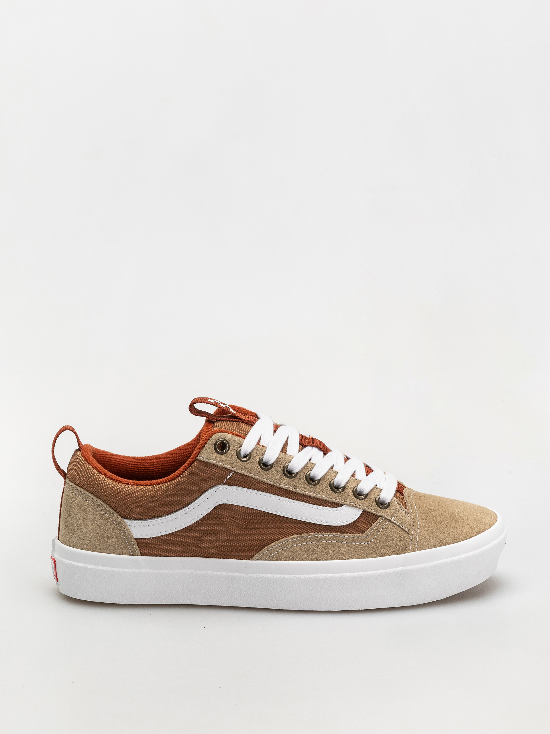 Topu00e1nky Vans Skate Old Skool 36 + (khaki/burnt orange)