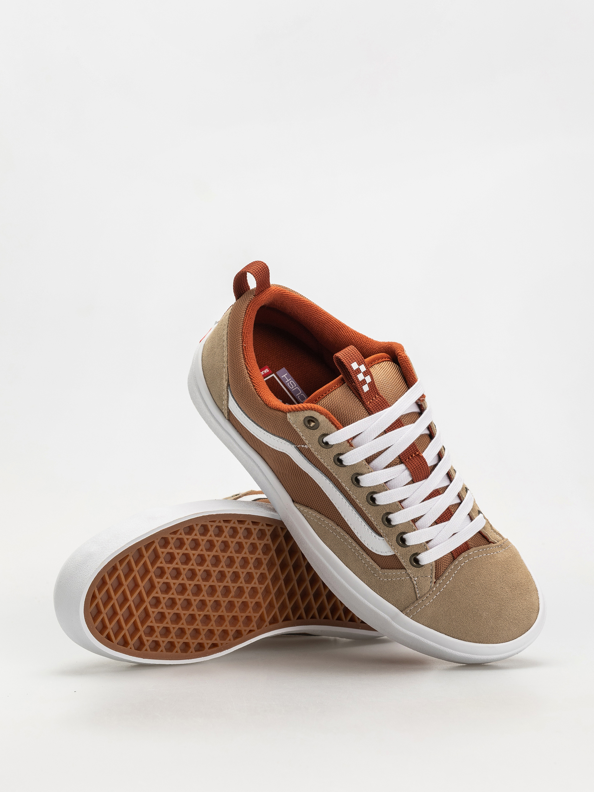 Topánky Vans Skate Old Skool 36 + (khaki/burnt orange)