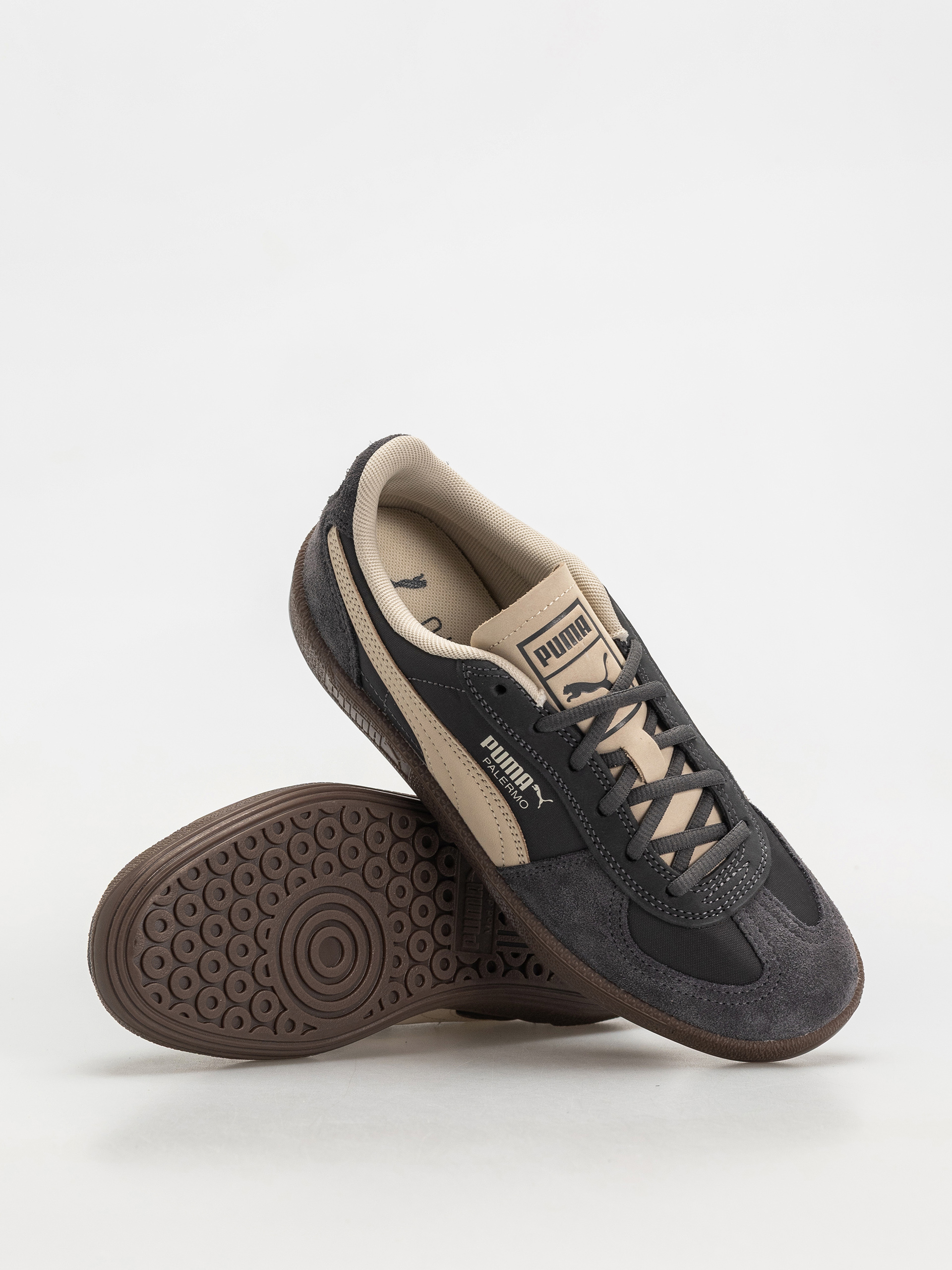 Topánky Puma Palermo Pop (dusky gray/desert dust)
