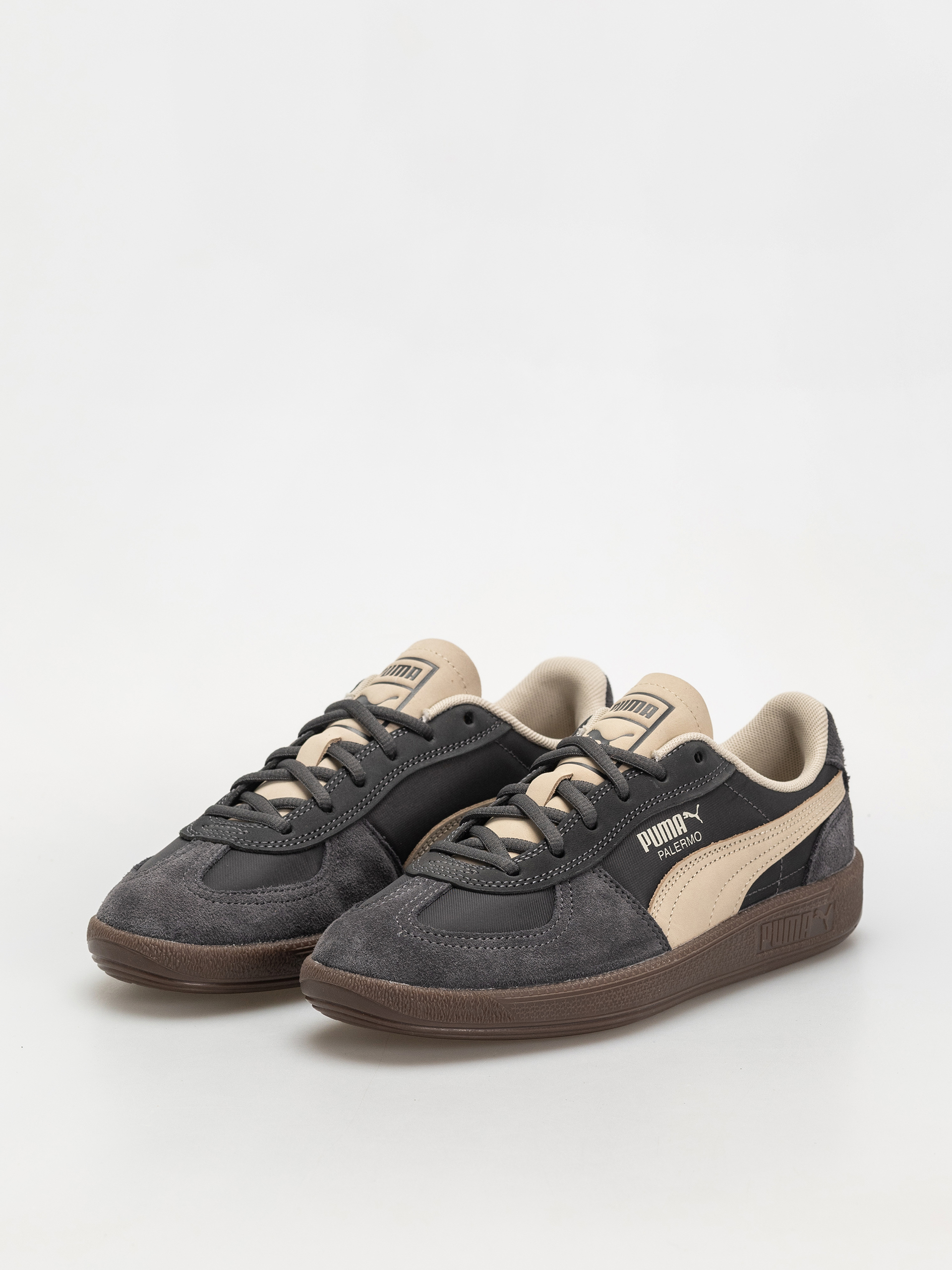 Topánky Puma Palermo Pop (dusky gray/desert dust)
