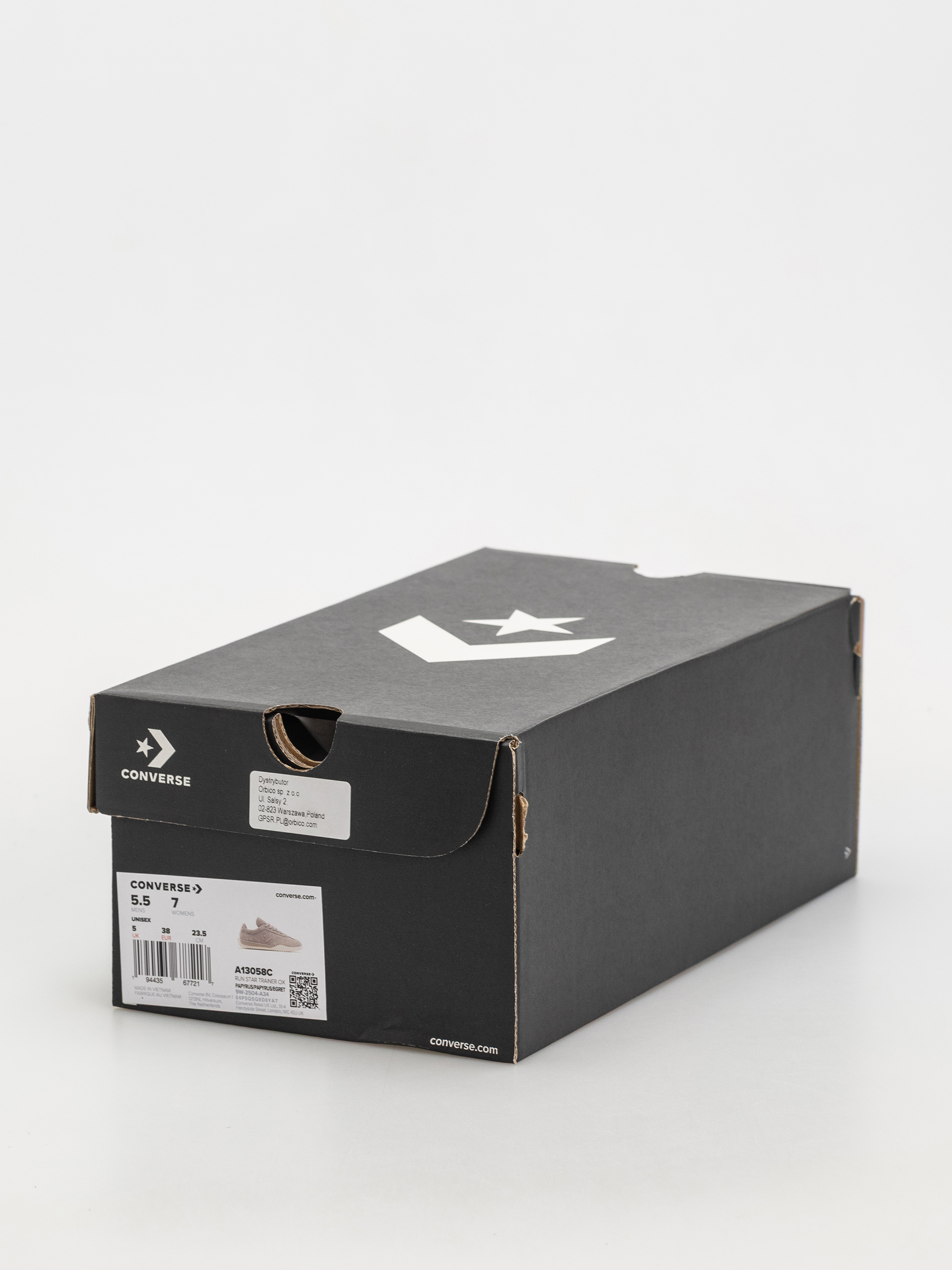 Topánky Converse Run Star Trainer (beige)