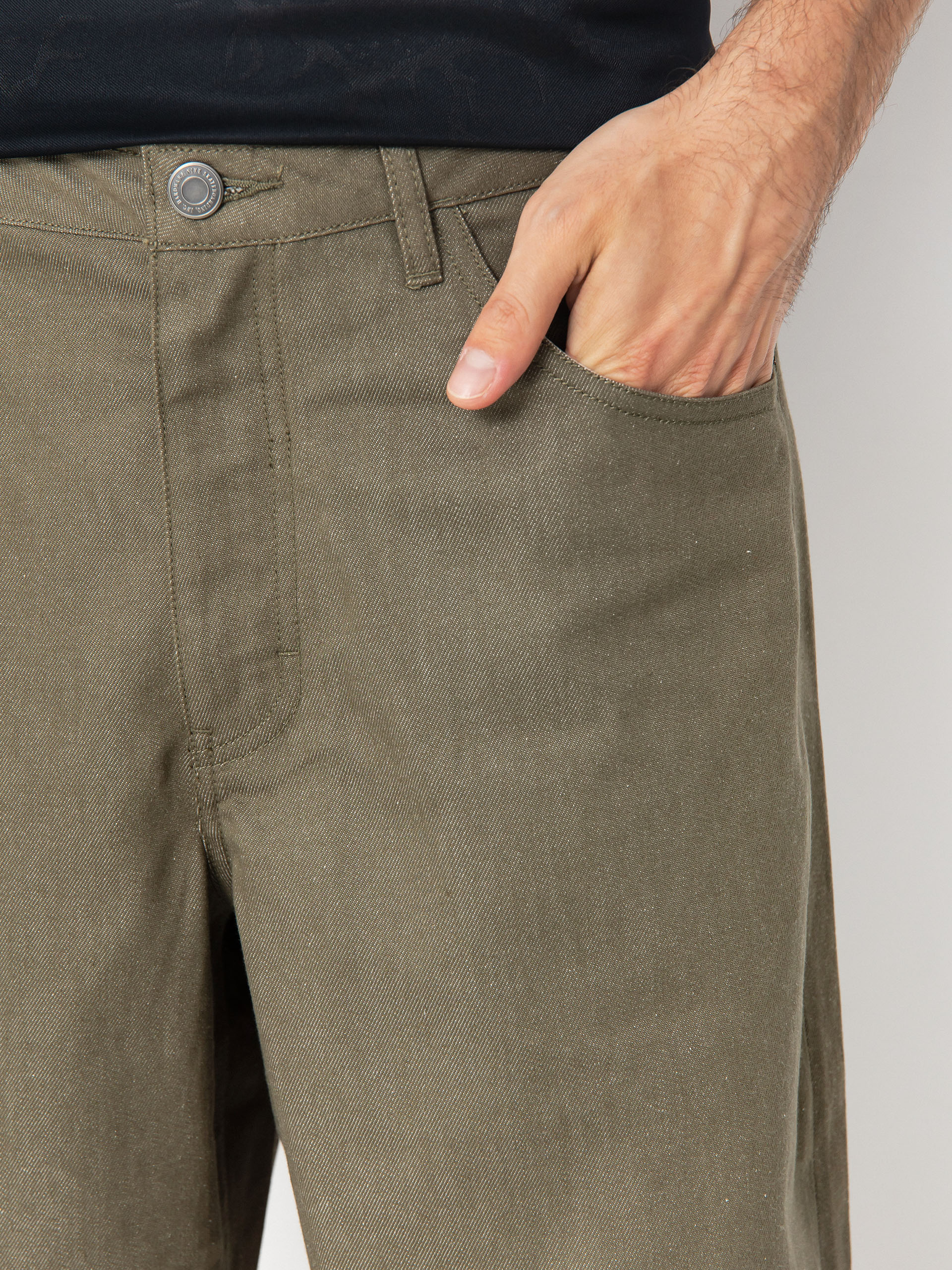 Nohavice Nike SB Loose Denim (medium olive)