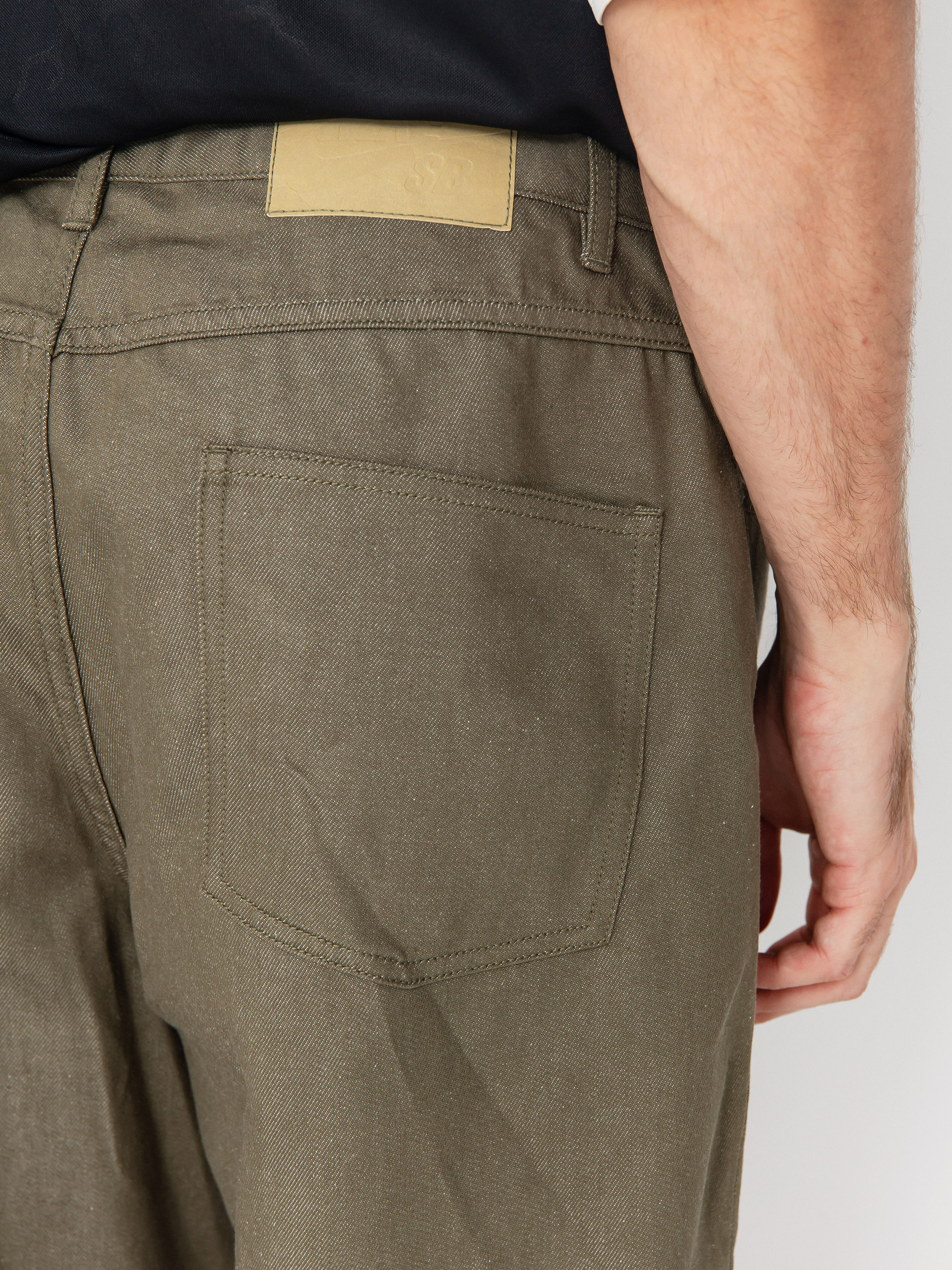 Nohavice Nike SB Loose Denim (medium olive)