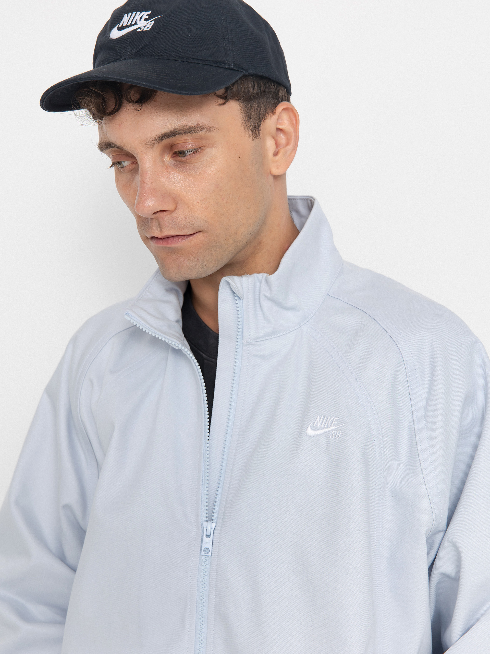 Bunda Nike SB Denim FZ Trak (football grey/white)