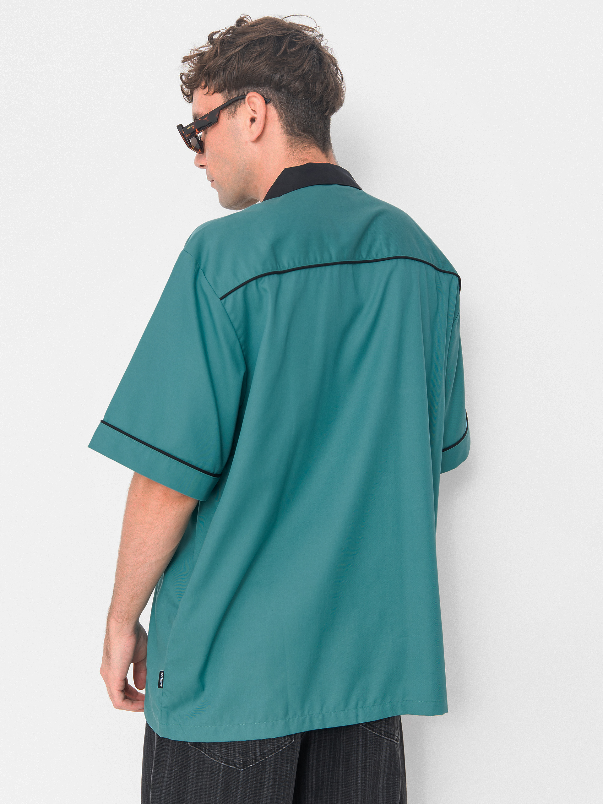 Košeľa Carhartt WIP Bowl (saguaro/black)