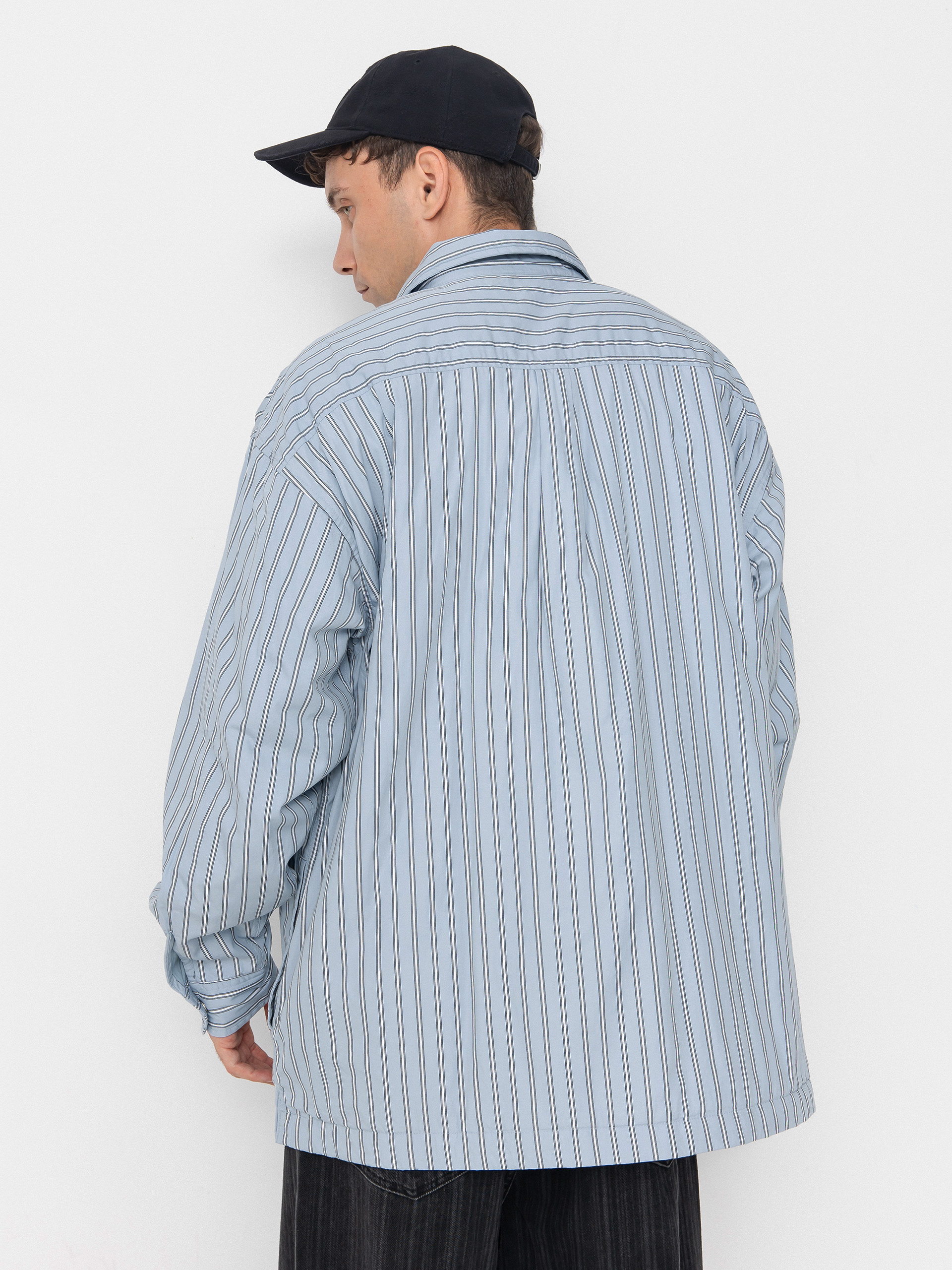 Bunda Carhartt WIP Grimsby (grimsby stripe/blue fog)