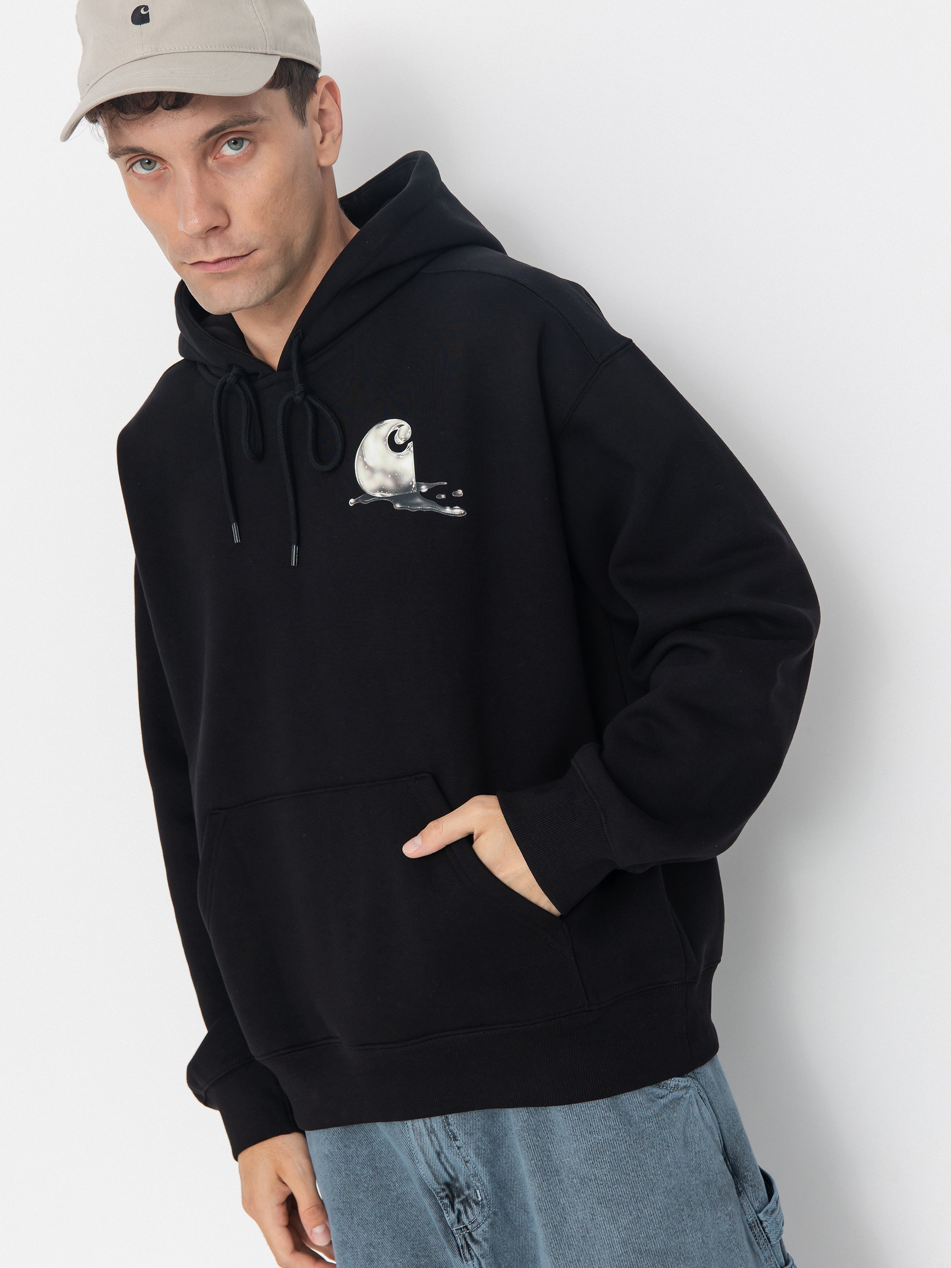 Mikina s kapucňou Carhartt WIP Jake Garcia HD