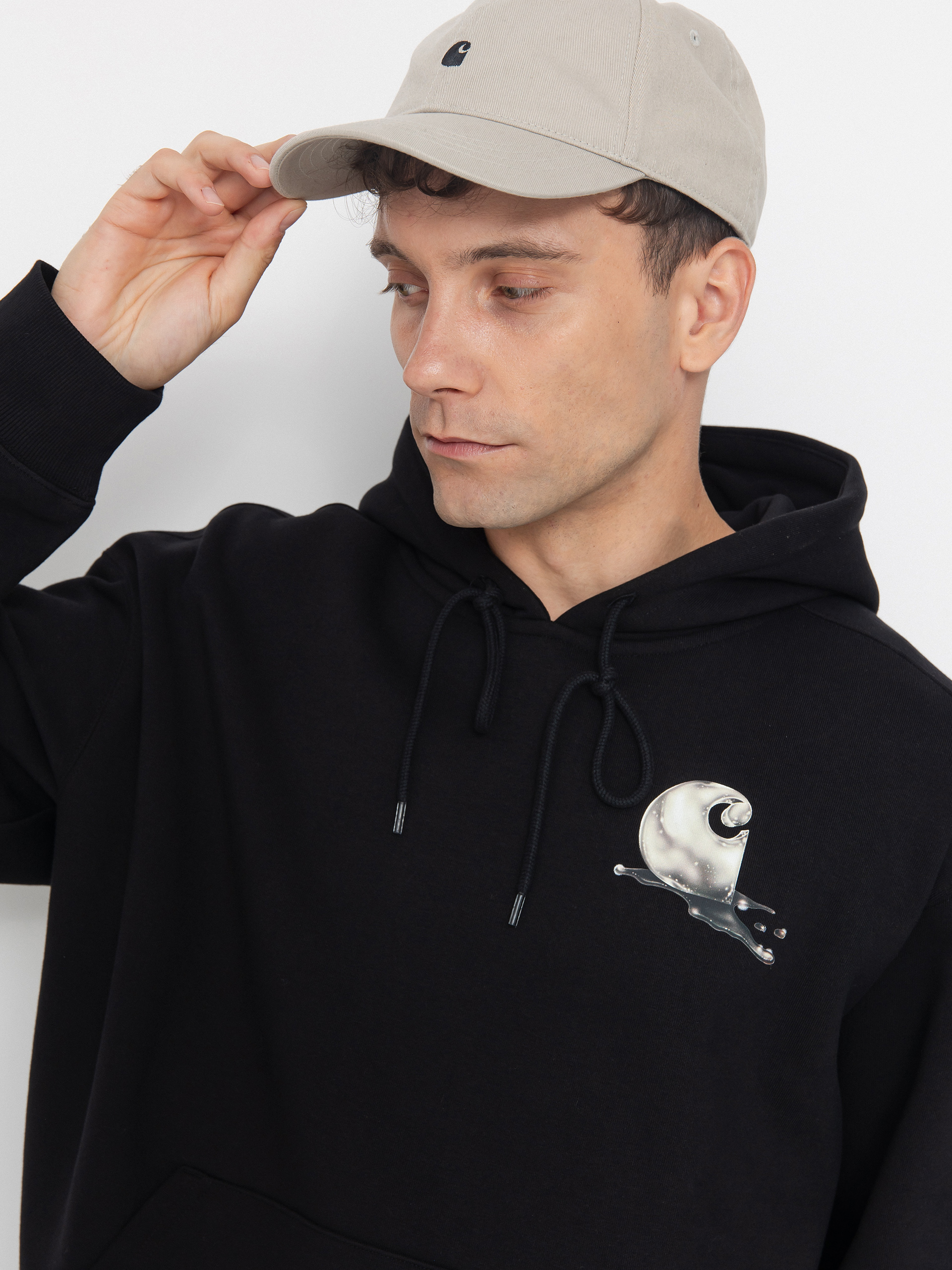 Mikina s kapucňou Carhartt WIP Jake Garcia HD (black)