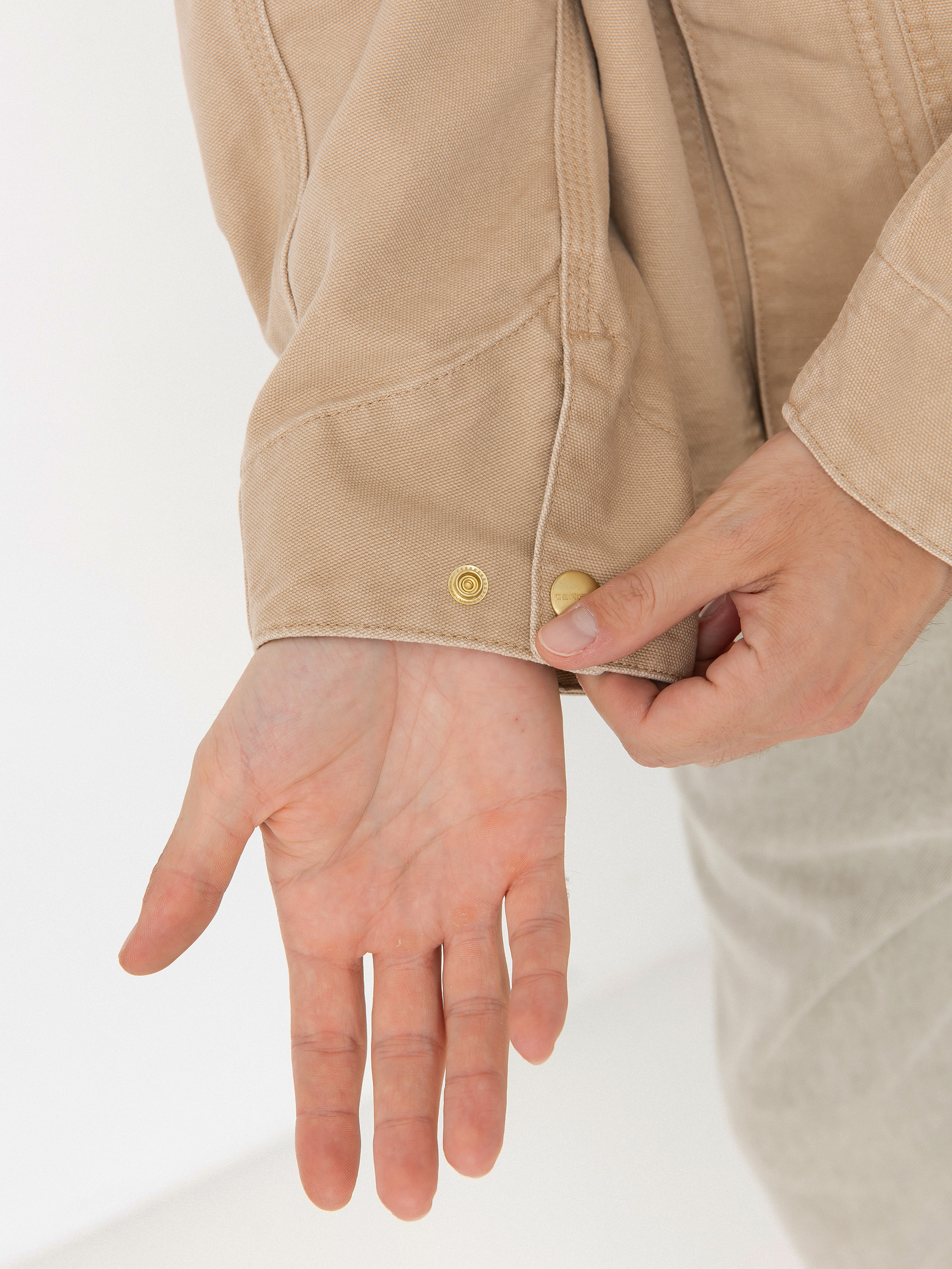 Bunda Carhartt WIP OG Arcan Graphic (dusty h brown/tobacco/heavy stone wash)