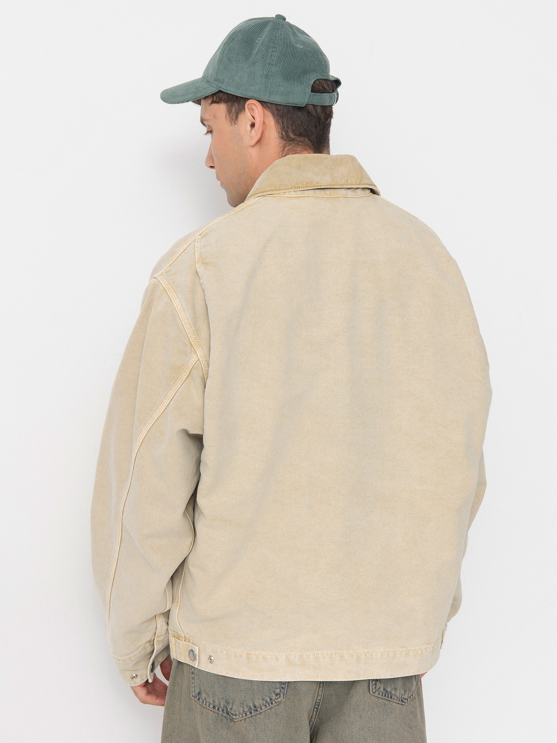 Bunda Carhartt WIP OG Detroit (dusty h brown/dusty h brown/chalk wash)