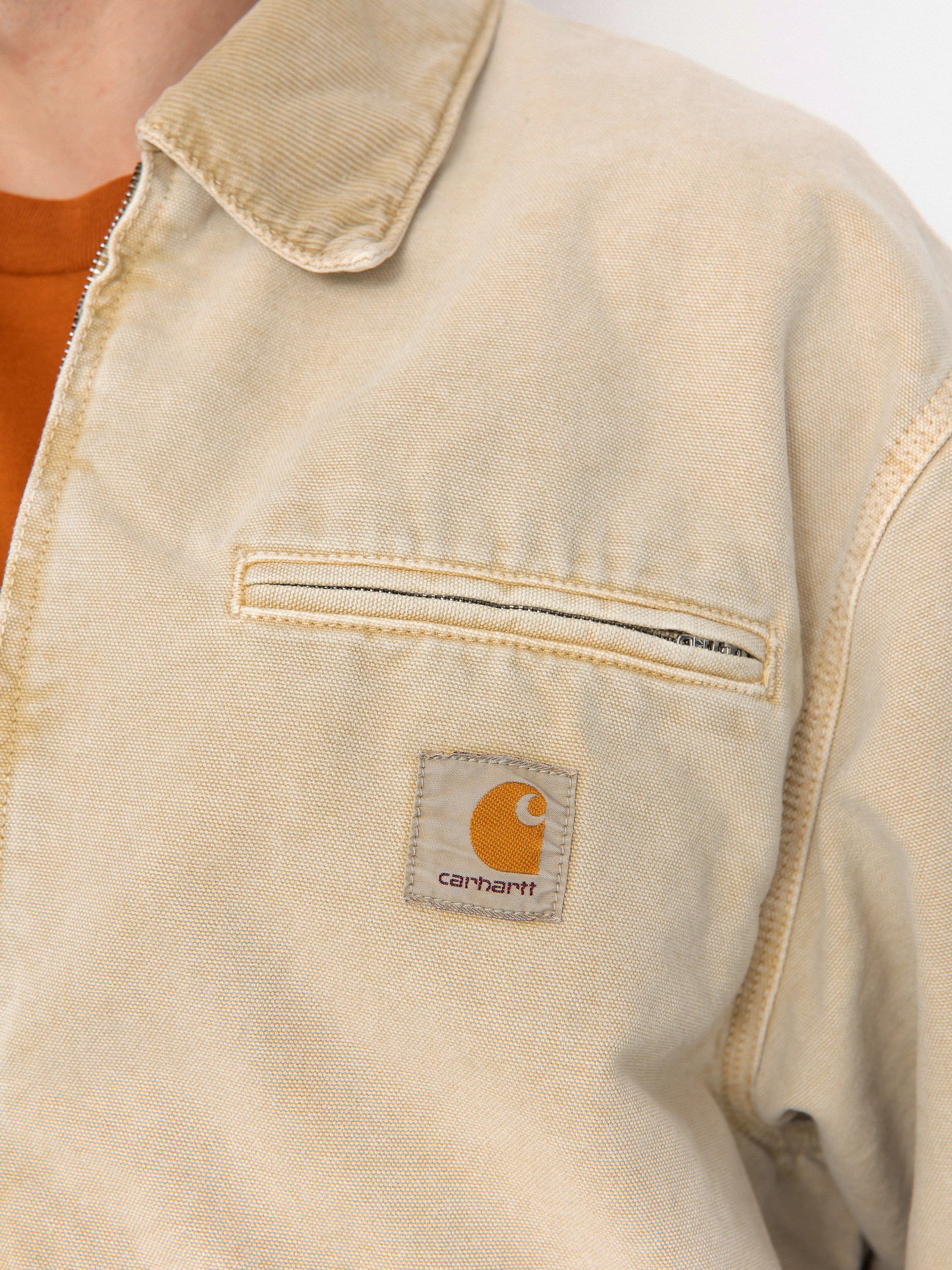 Bunda Carhartt WIP OG Detroit (dusty h brown/dusty h brown/chalk wash)
