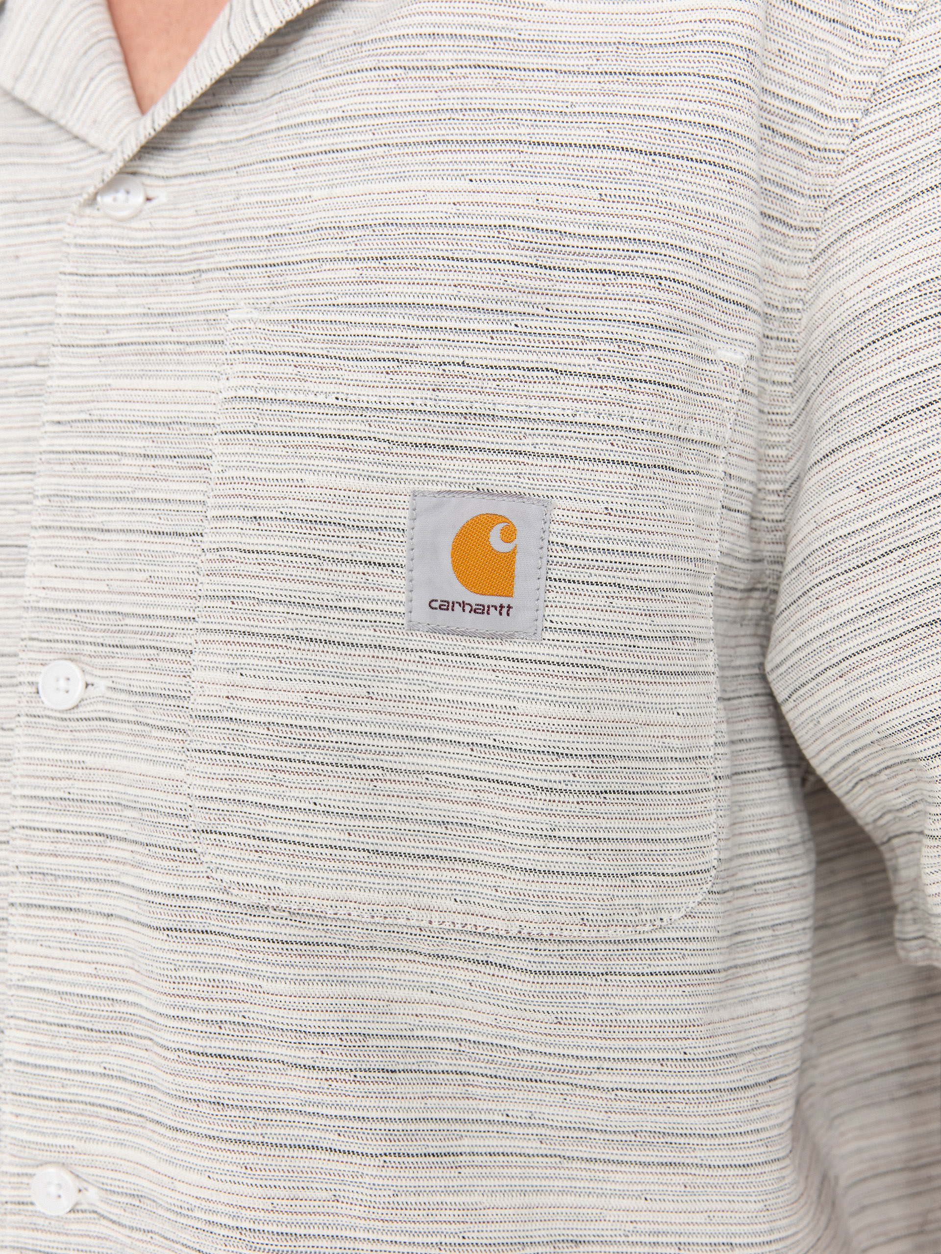 Košeľa Carhartt WIP Gellar (gellar stripe/wax/rinsed)