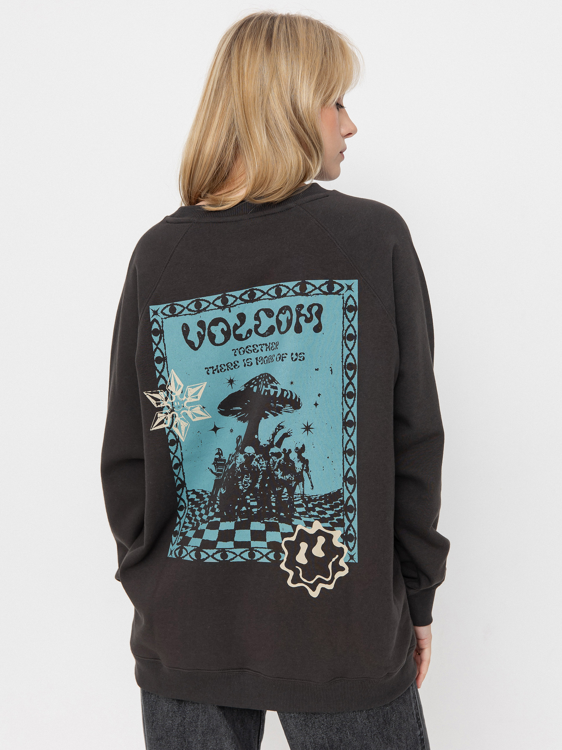 Mikina Volcom Fa F Rygalski Bf Crew Wmn