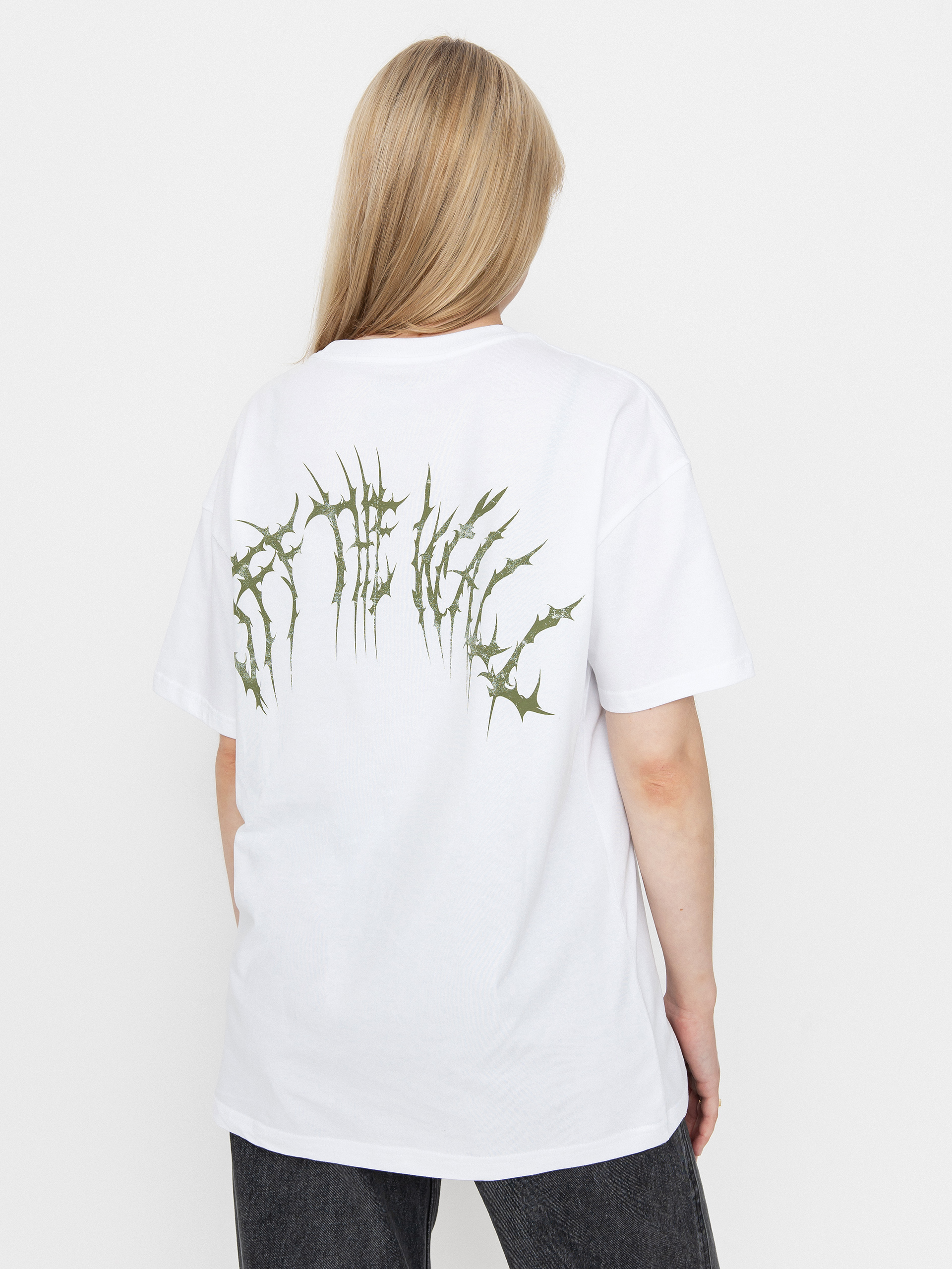 Tričko Vans Metal University Oversized Wmn (white)