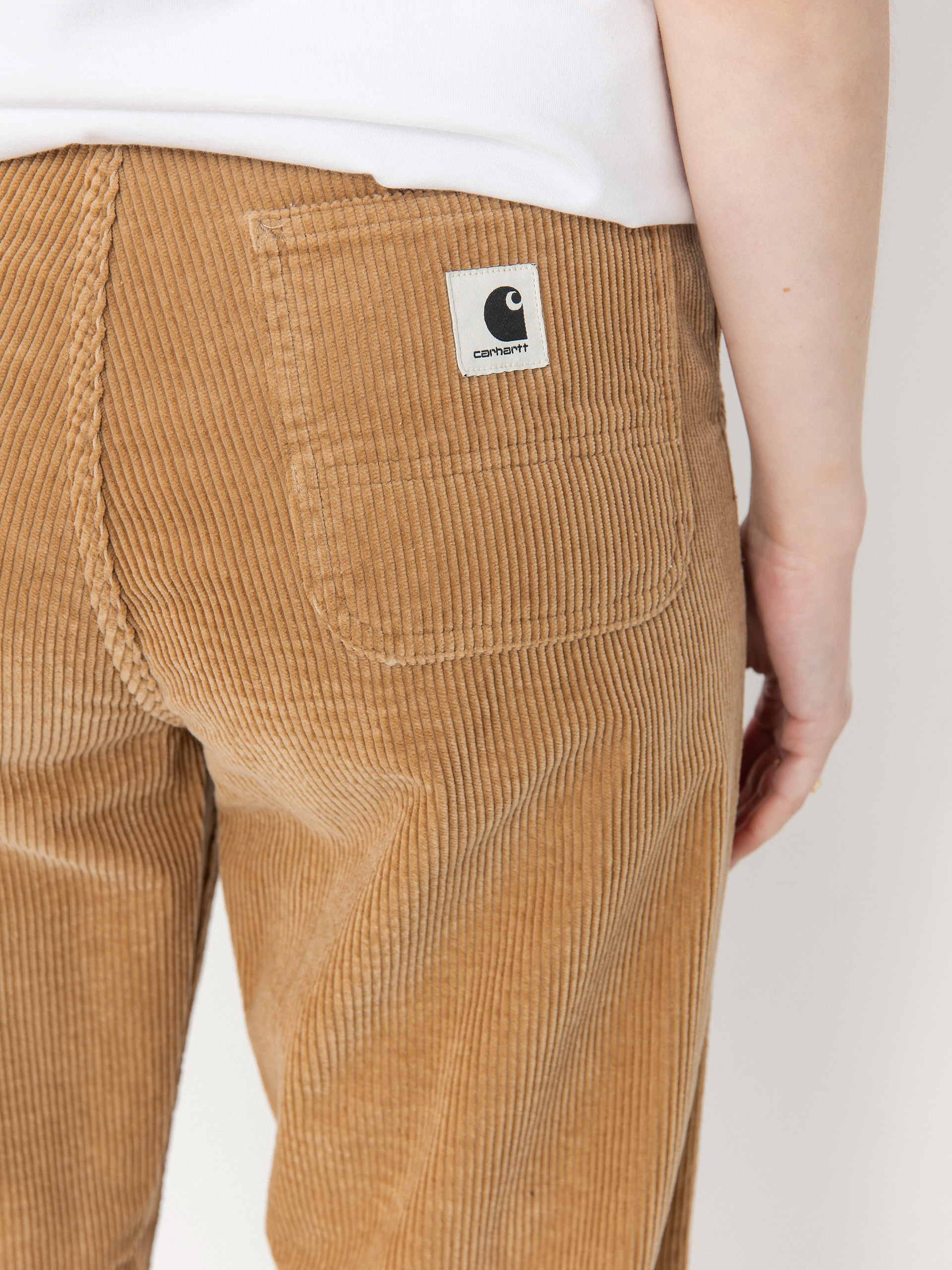Nohavice Carhartt WIP Simple Wmn (peanut)
