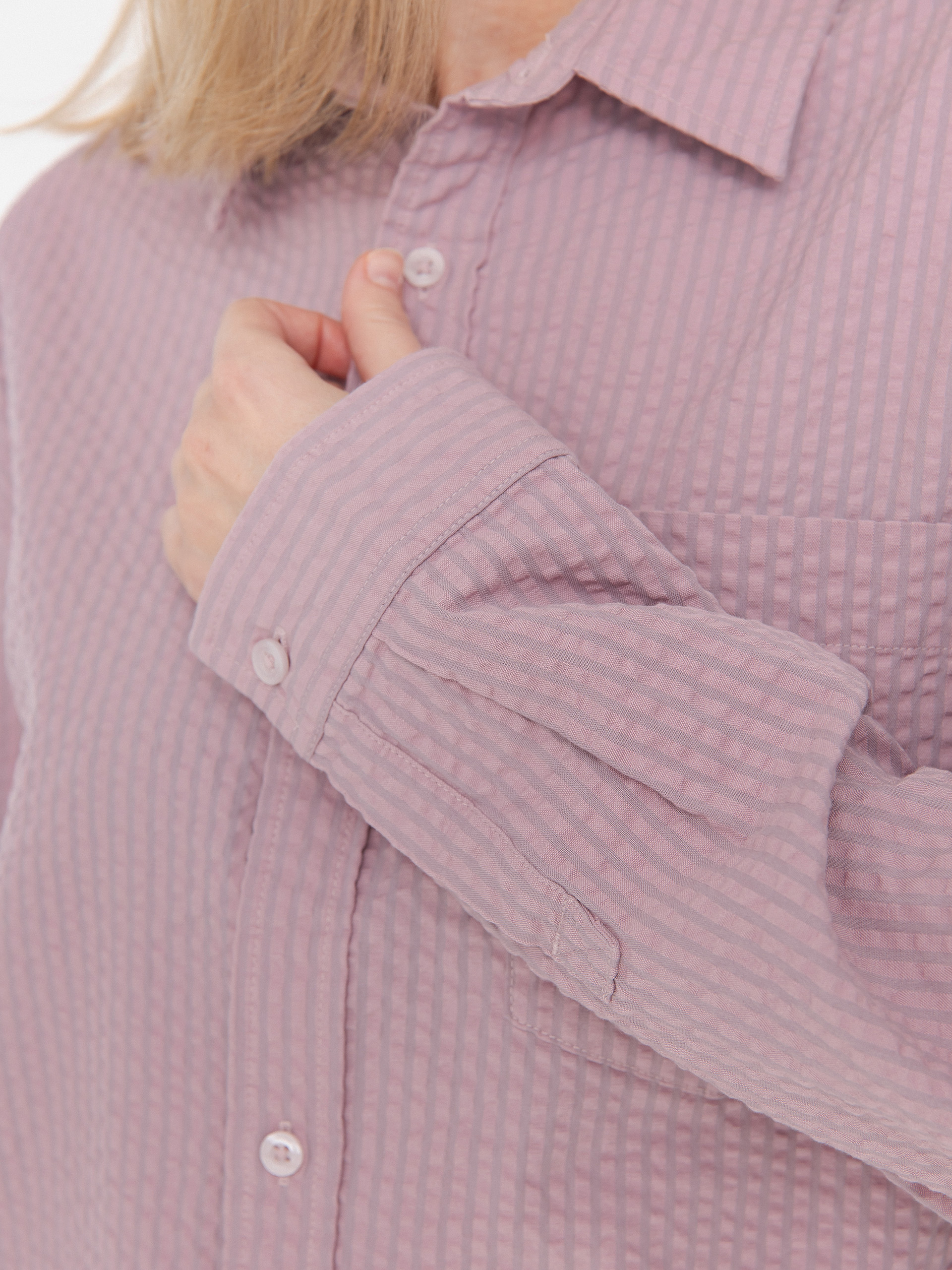 Košeľa Carhartt WIP Toland Wmn (toland stripe/pink fog)