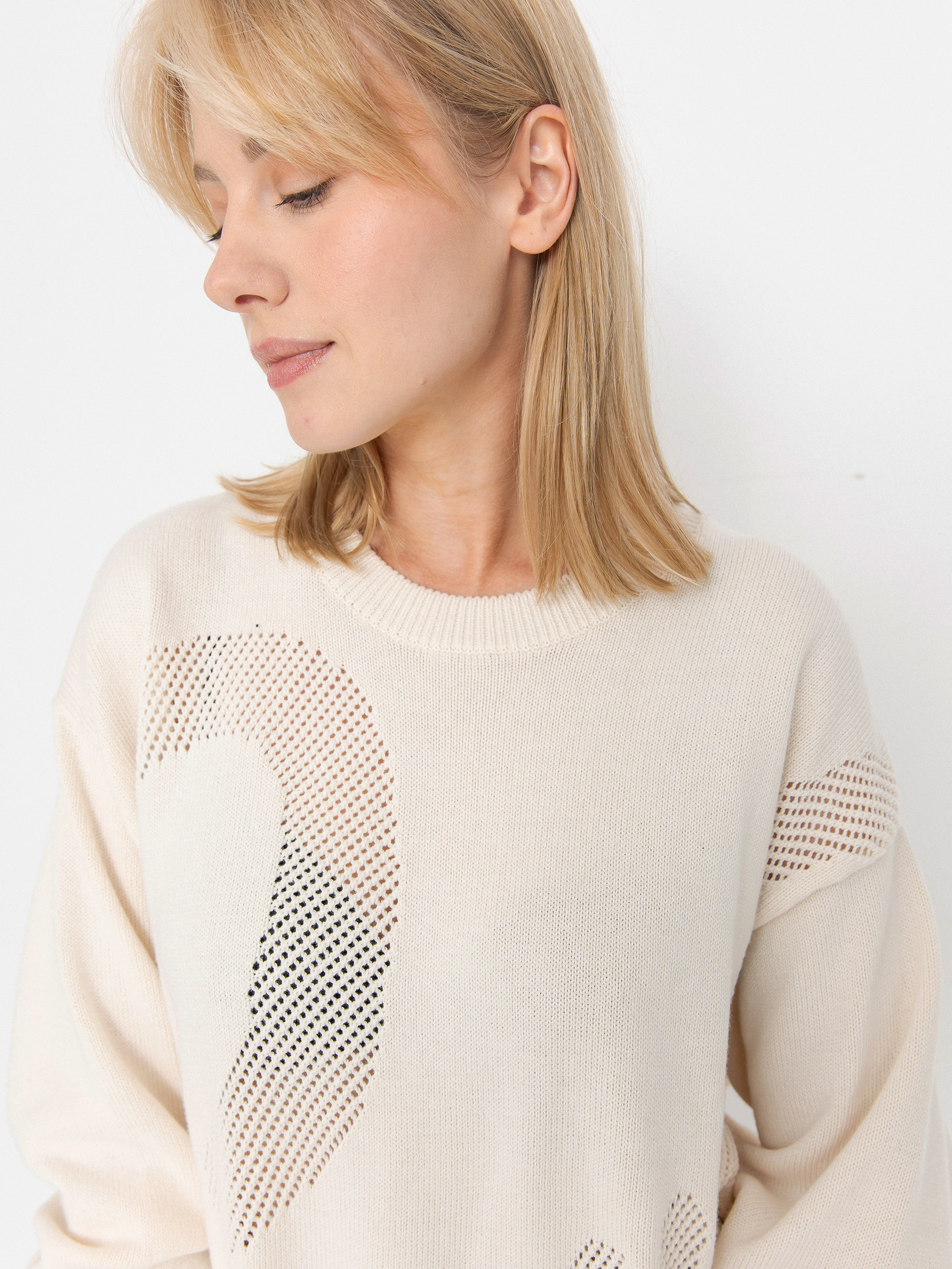 Sveter Carhartt WIP Perla Wmn (natural)