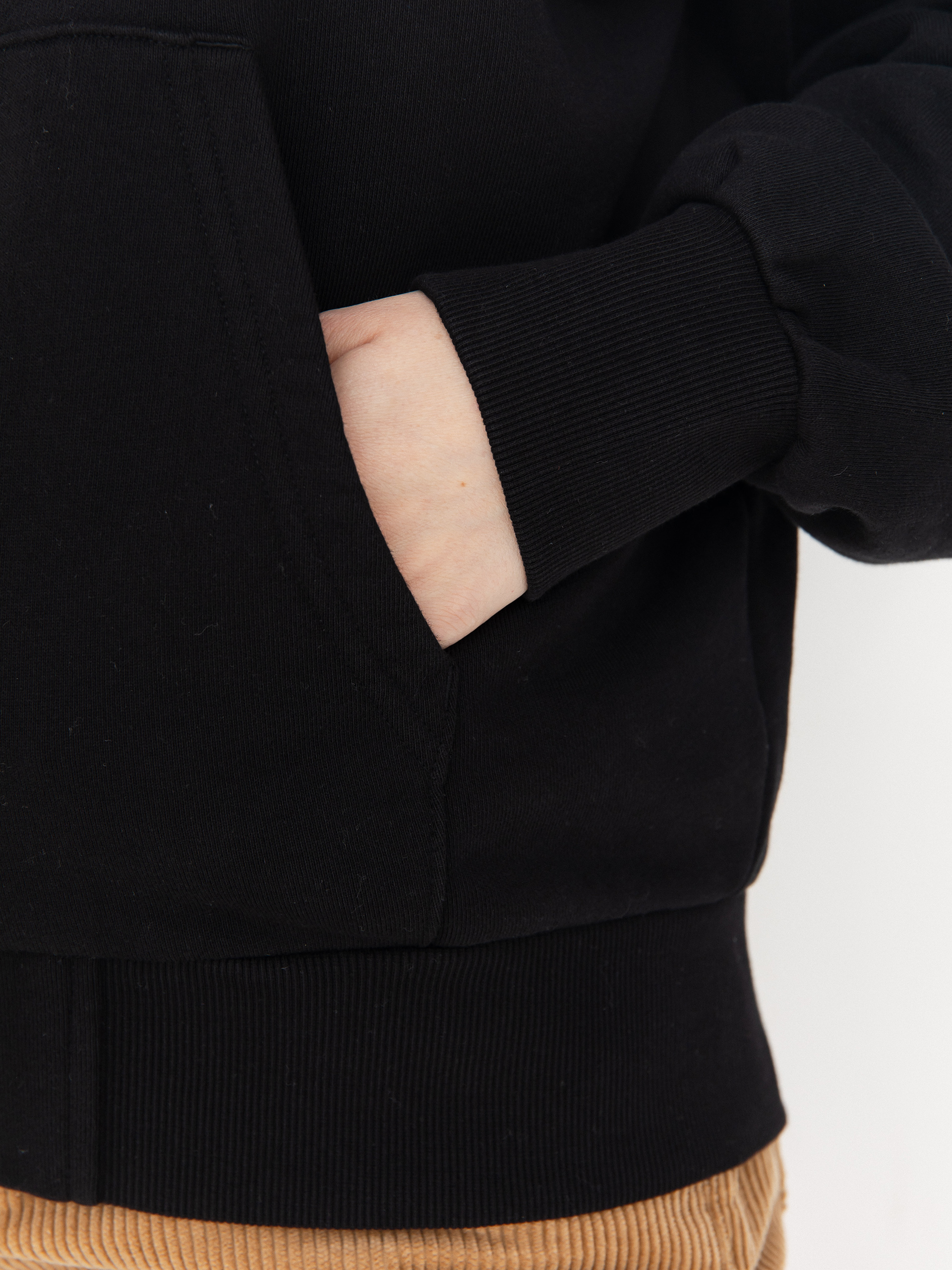 Mikina s kapucňou Carhartt WIP Heart II Hartt ZHD Wmn (black)