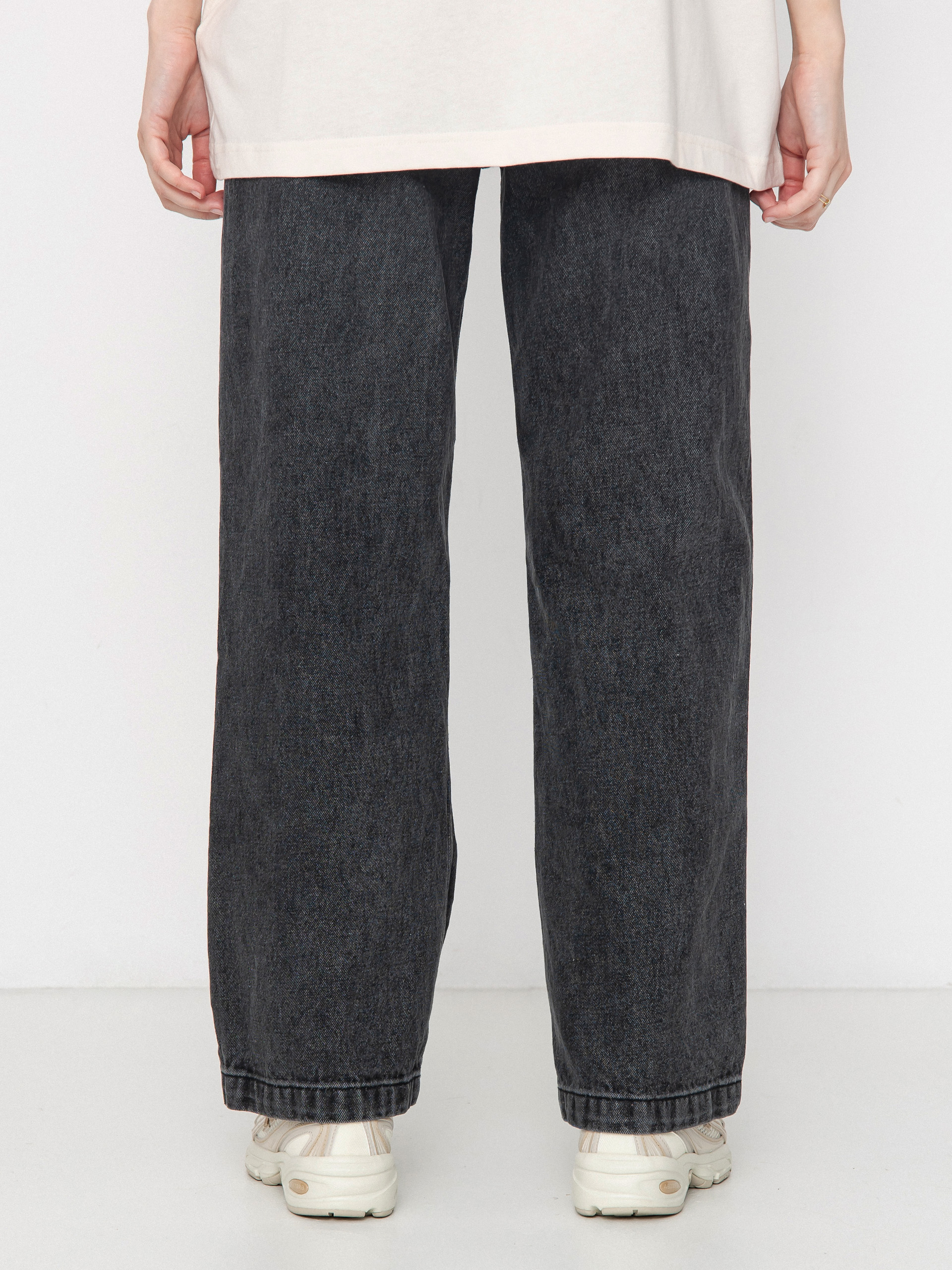 Nohavice Santa Cruz Classic Baggy Jeans Wmn (black wash)