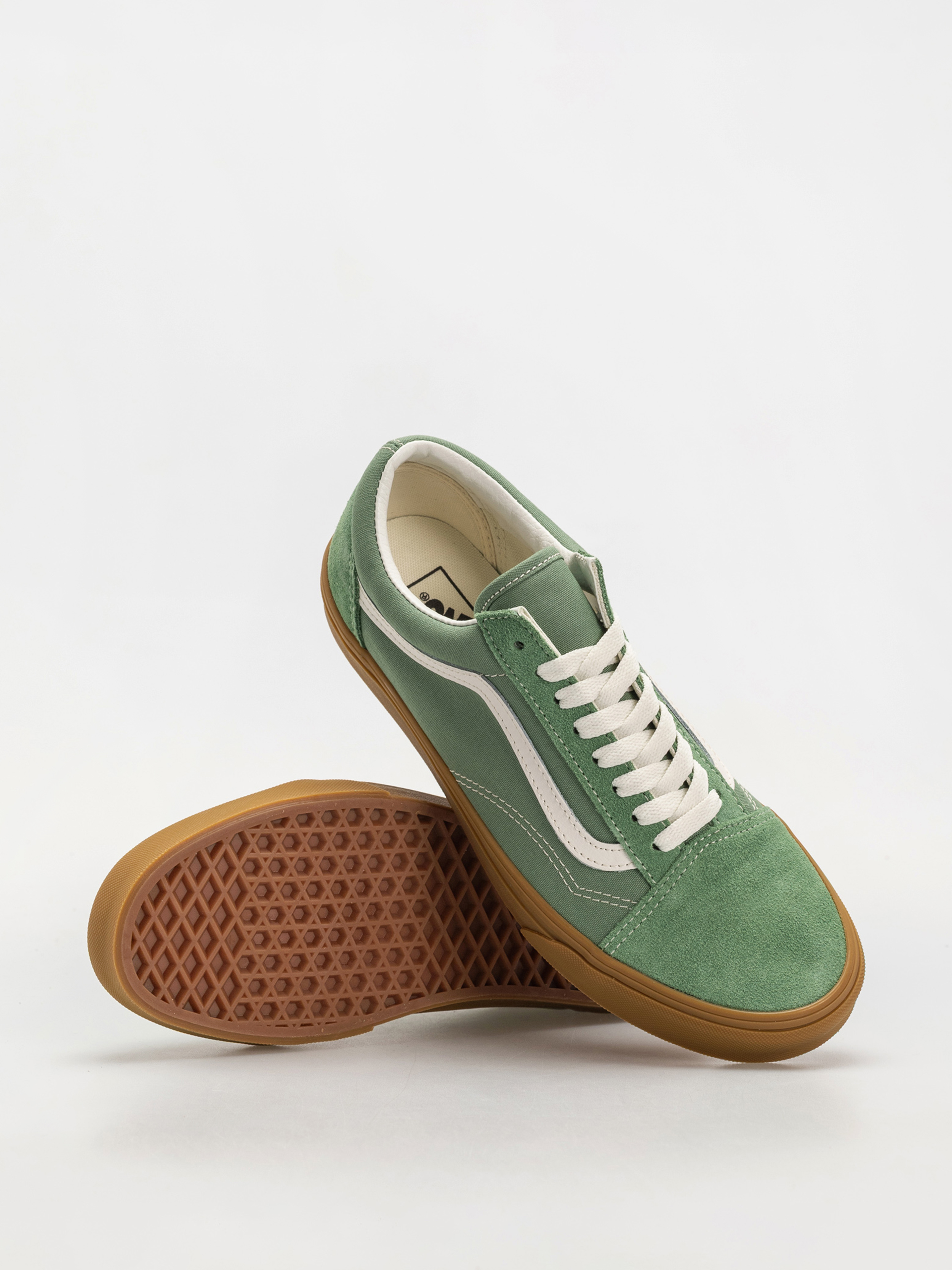 Topánky Vans Old Skool (green/gum)